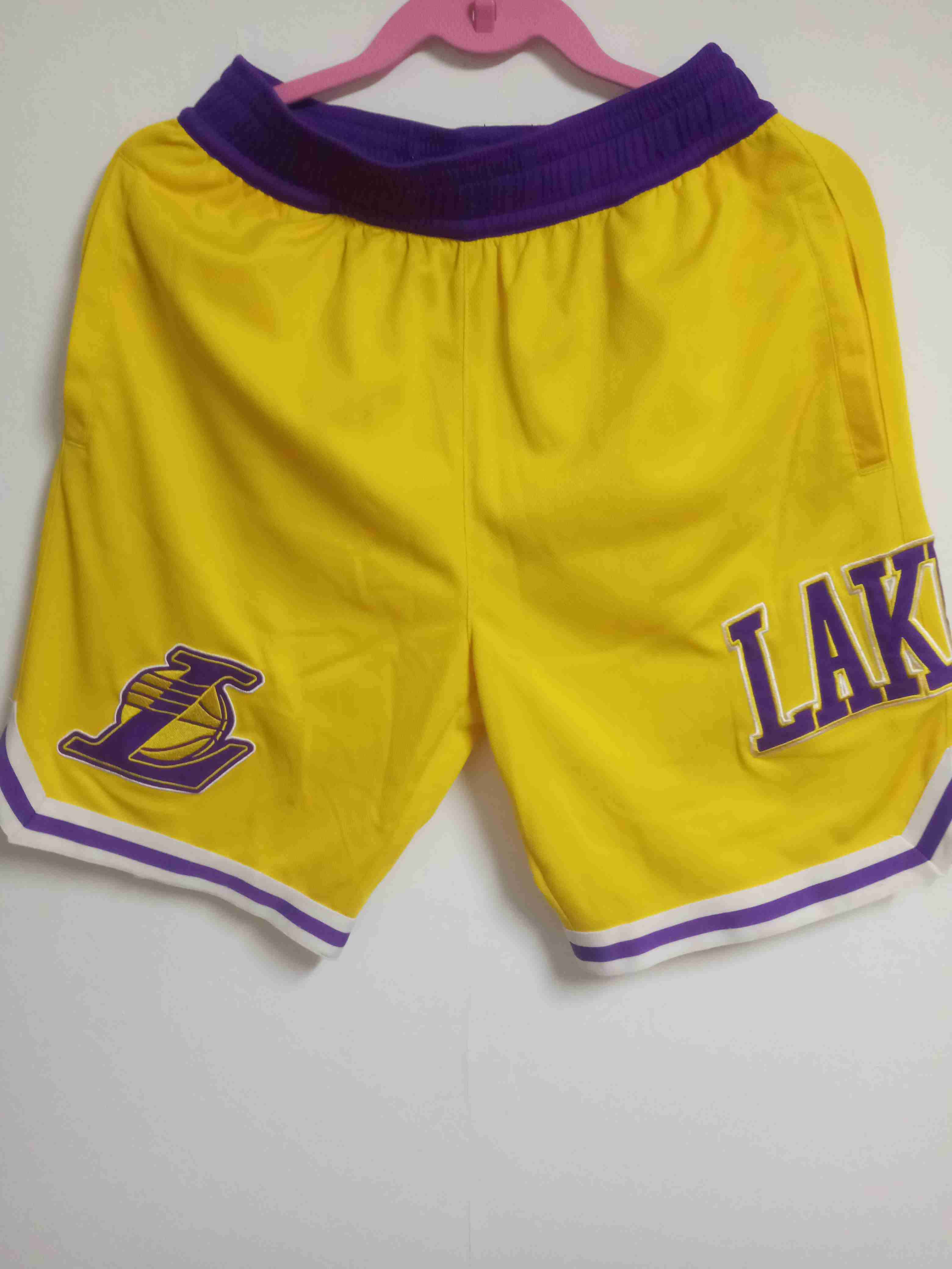 Polera sin mangas Lakers amarilla - miniatura 2