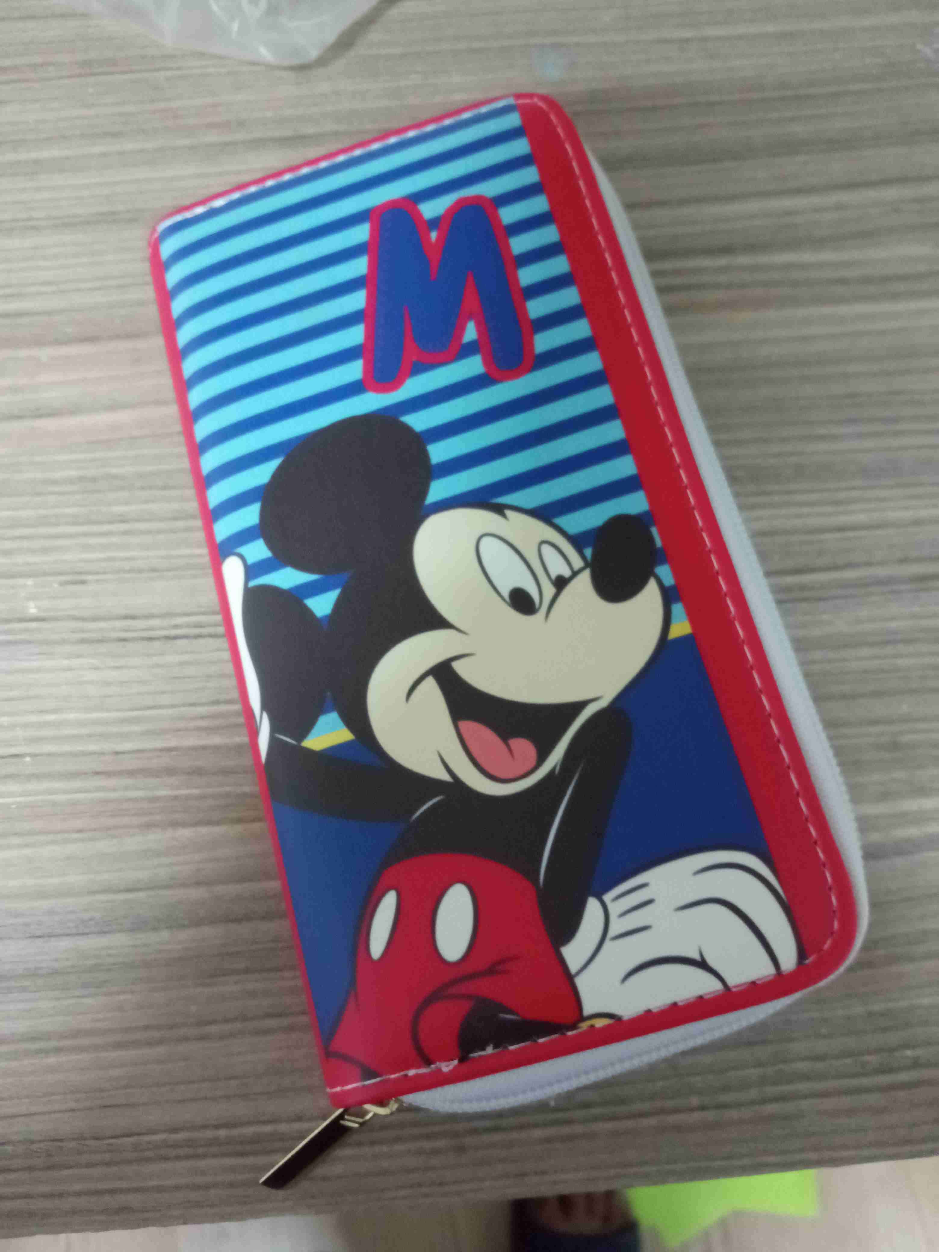 Estuche Mickey Mouse azul y rojo