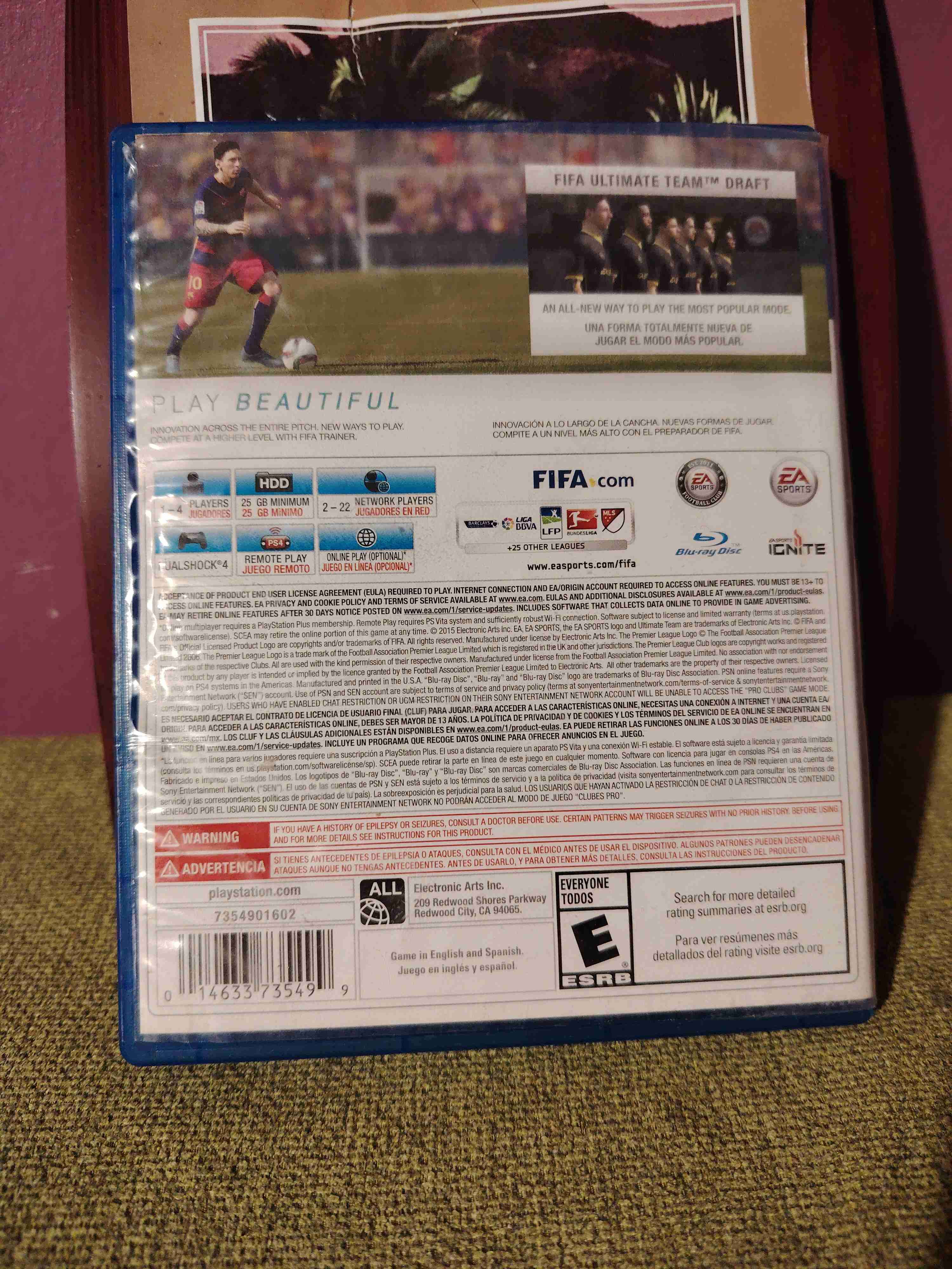 Juego PS4 FIFA 16 - miniatura 3