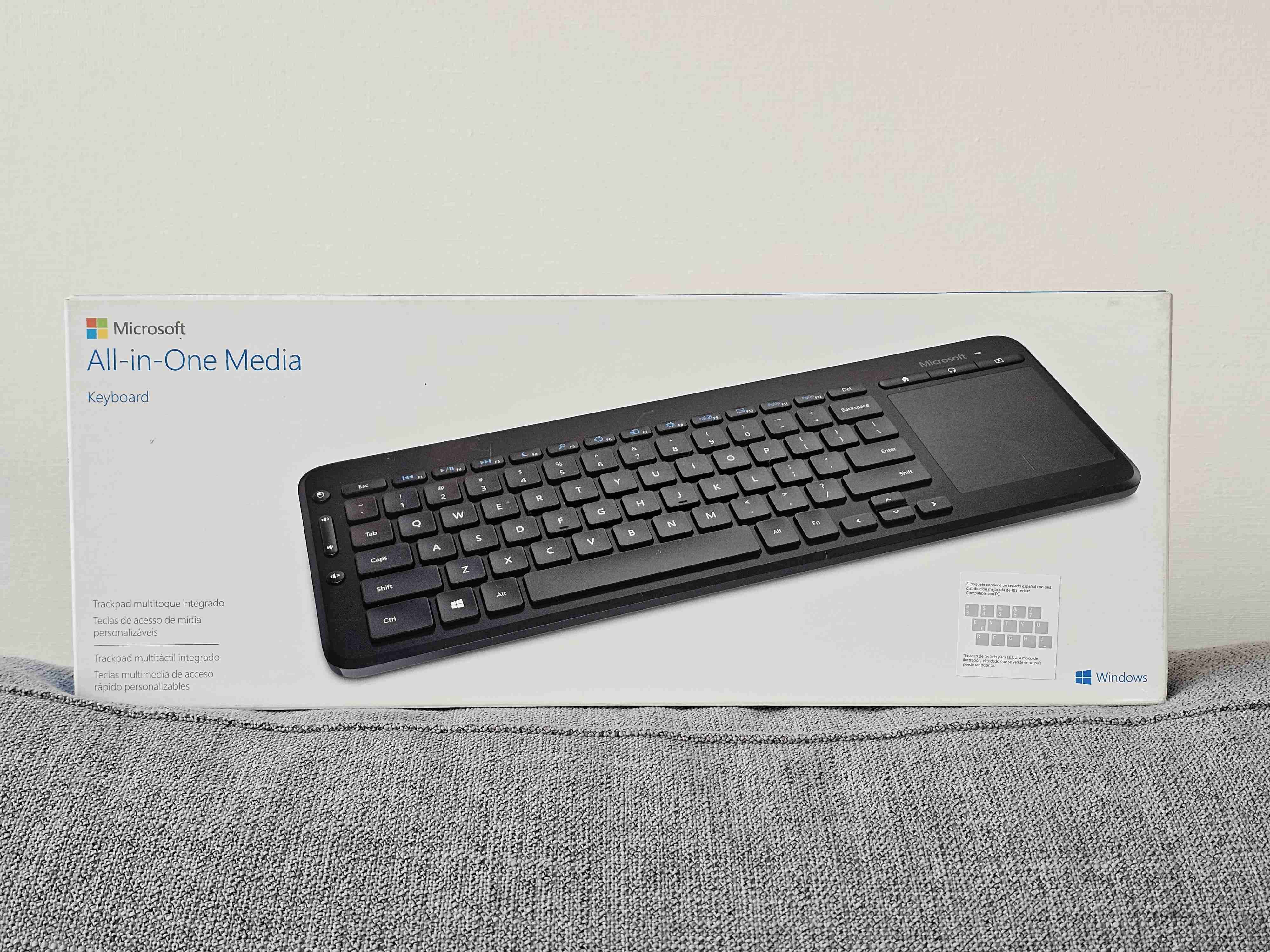 Teclado Microsoft All-in-One Media