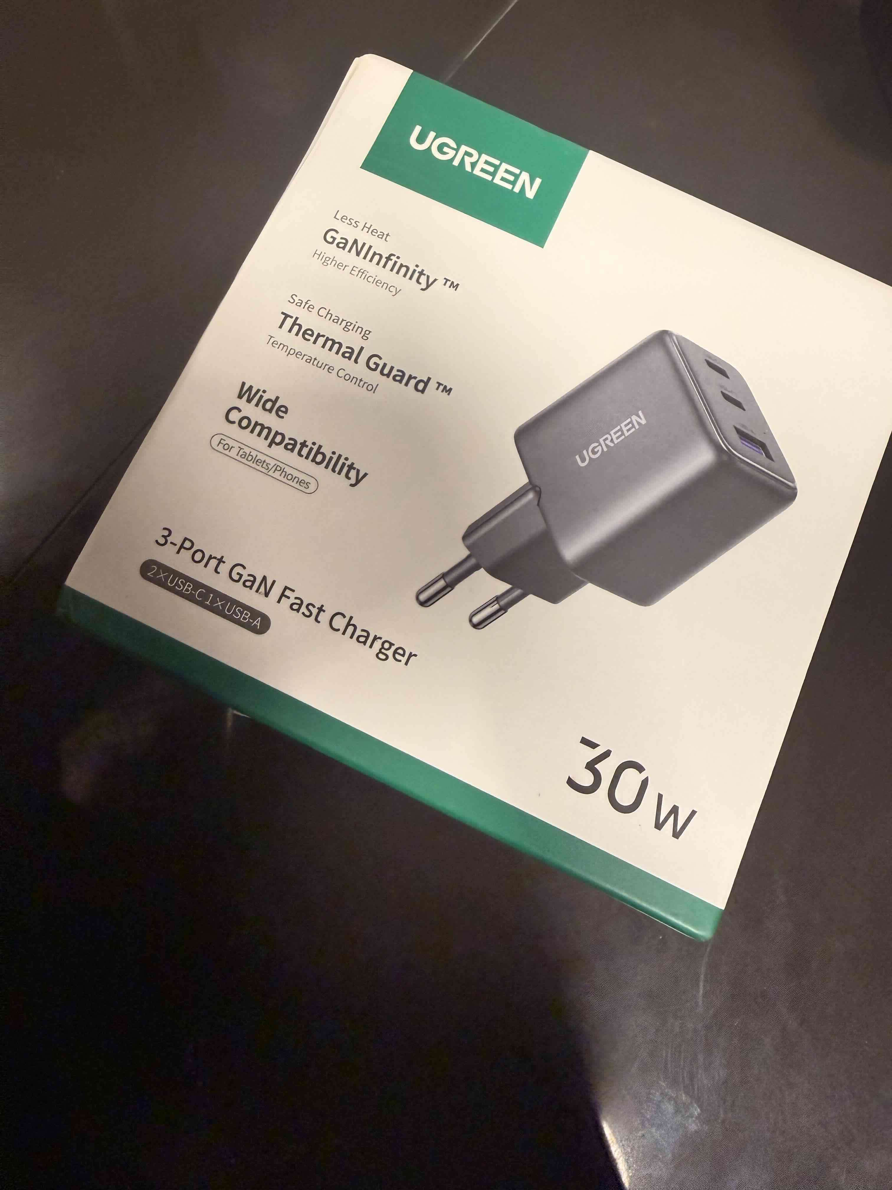 Cargador rápido UGREEN 30W - miniatura 4