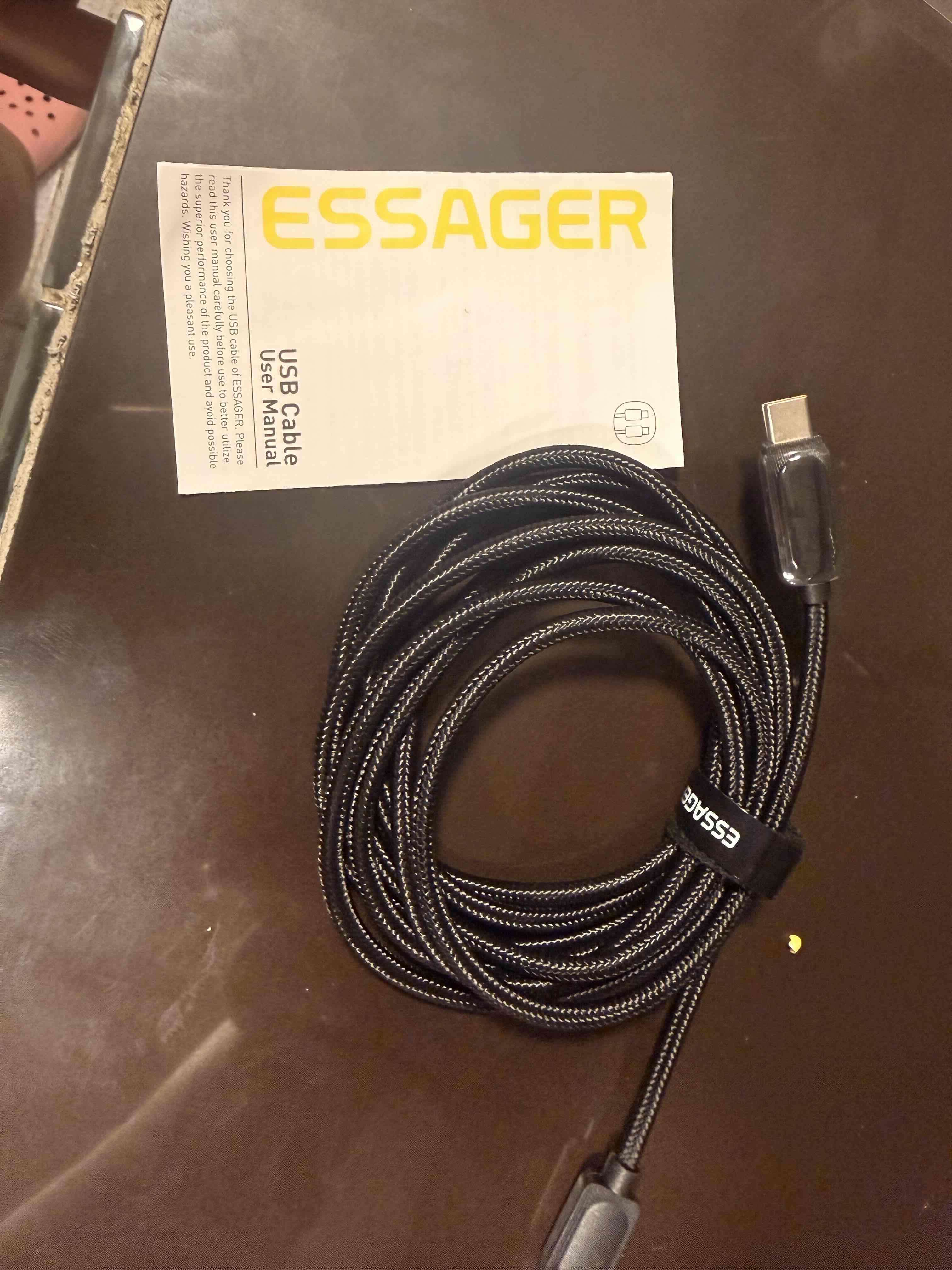 Cable USB-C Essager 2 Metros - miniatura 5