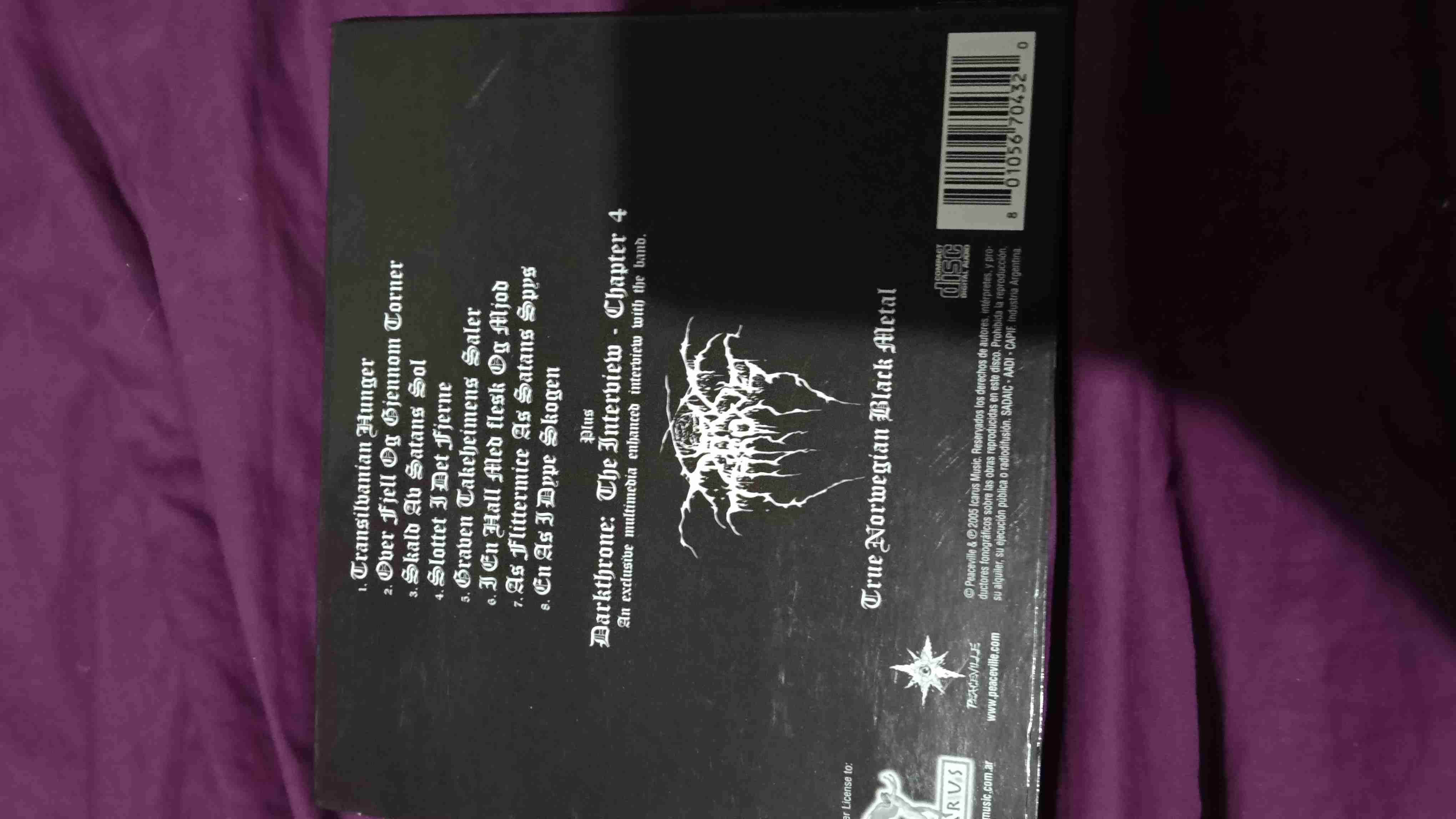 Darkthrone - Transilvanian Hunger - miniatura 3