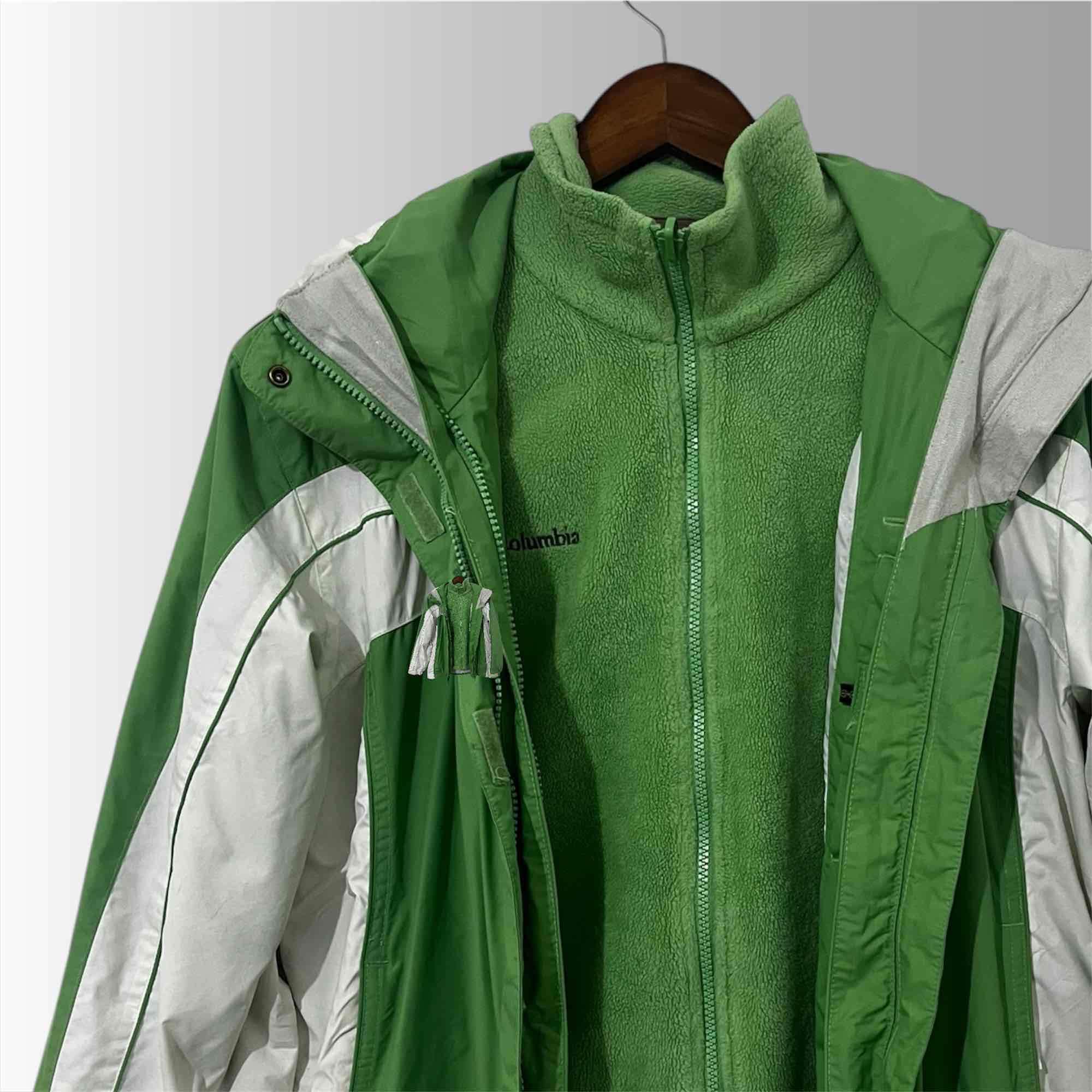 Chaqueta Columbia verde 2x1 - miniatura 3