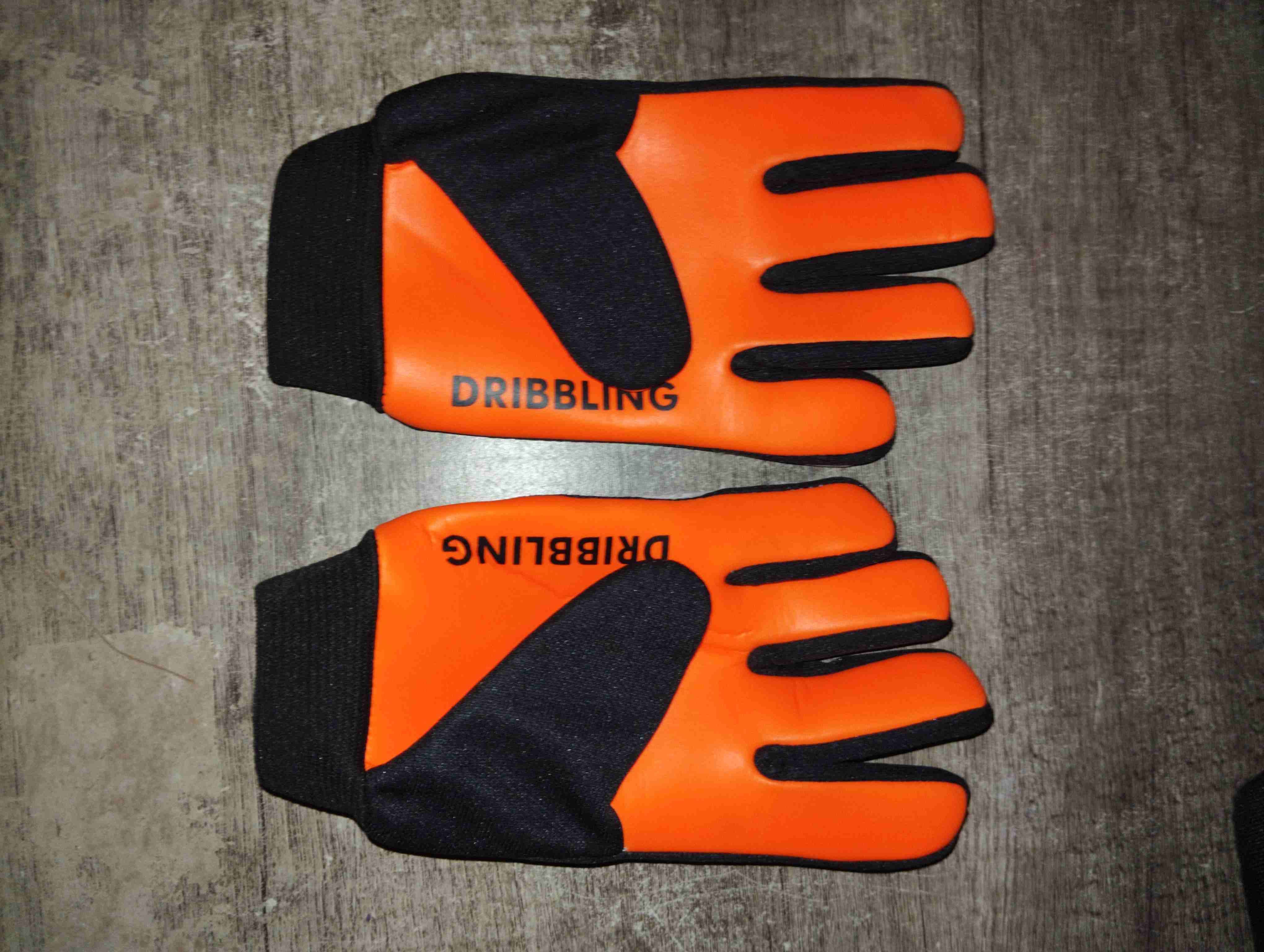 Guantes de portero color naranja - miniatura 4