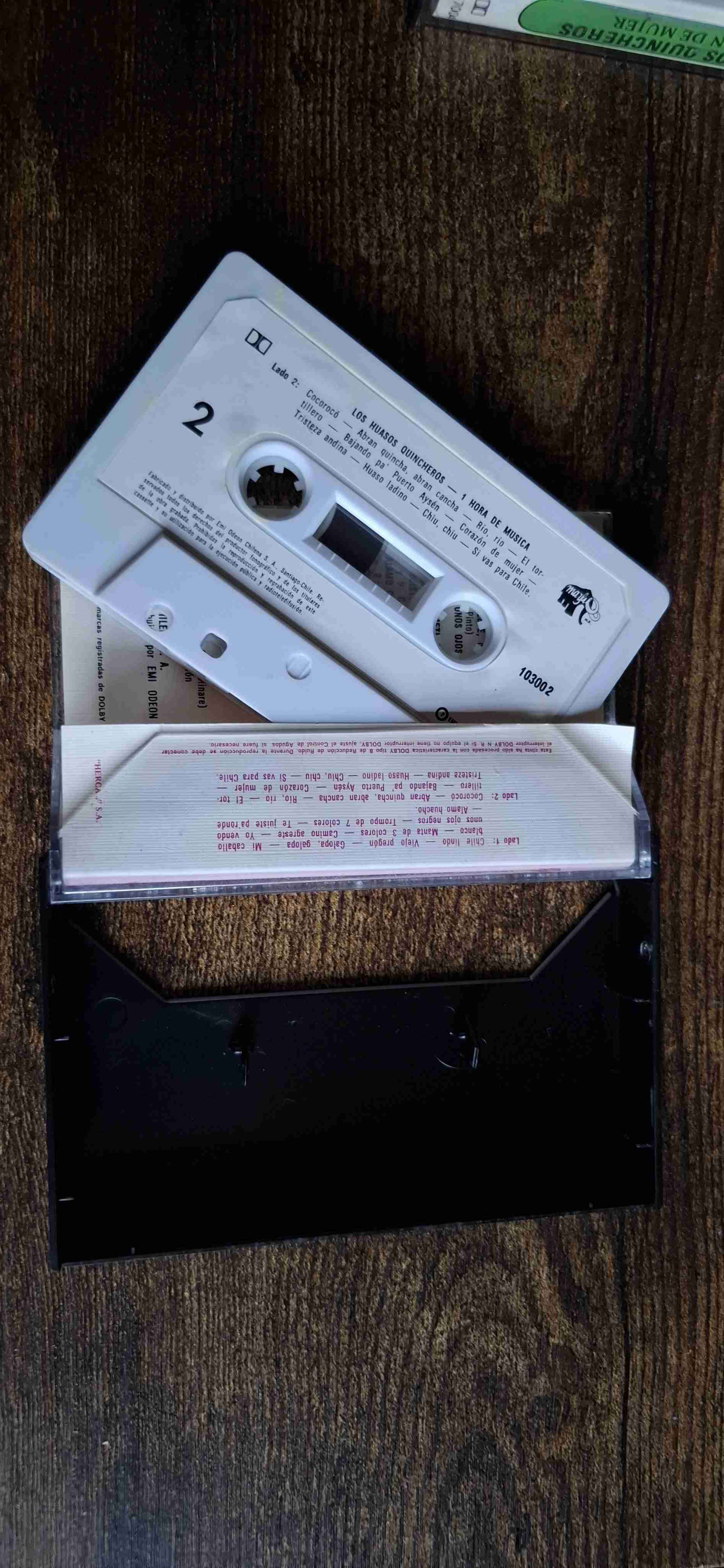 Cassette Los Huasos Quincheros - miniatura 2
