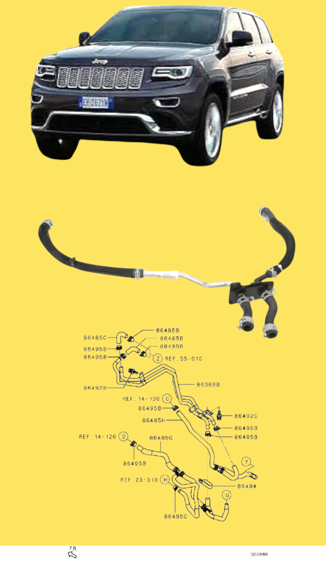 Manguera automotriz para Jeep - miniatura 2