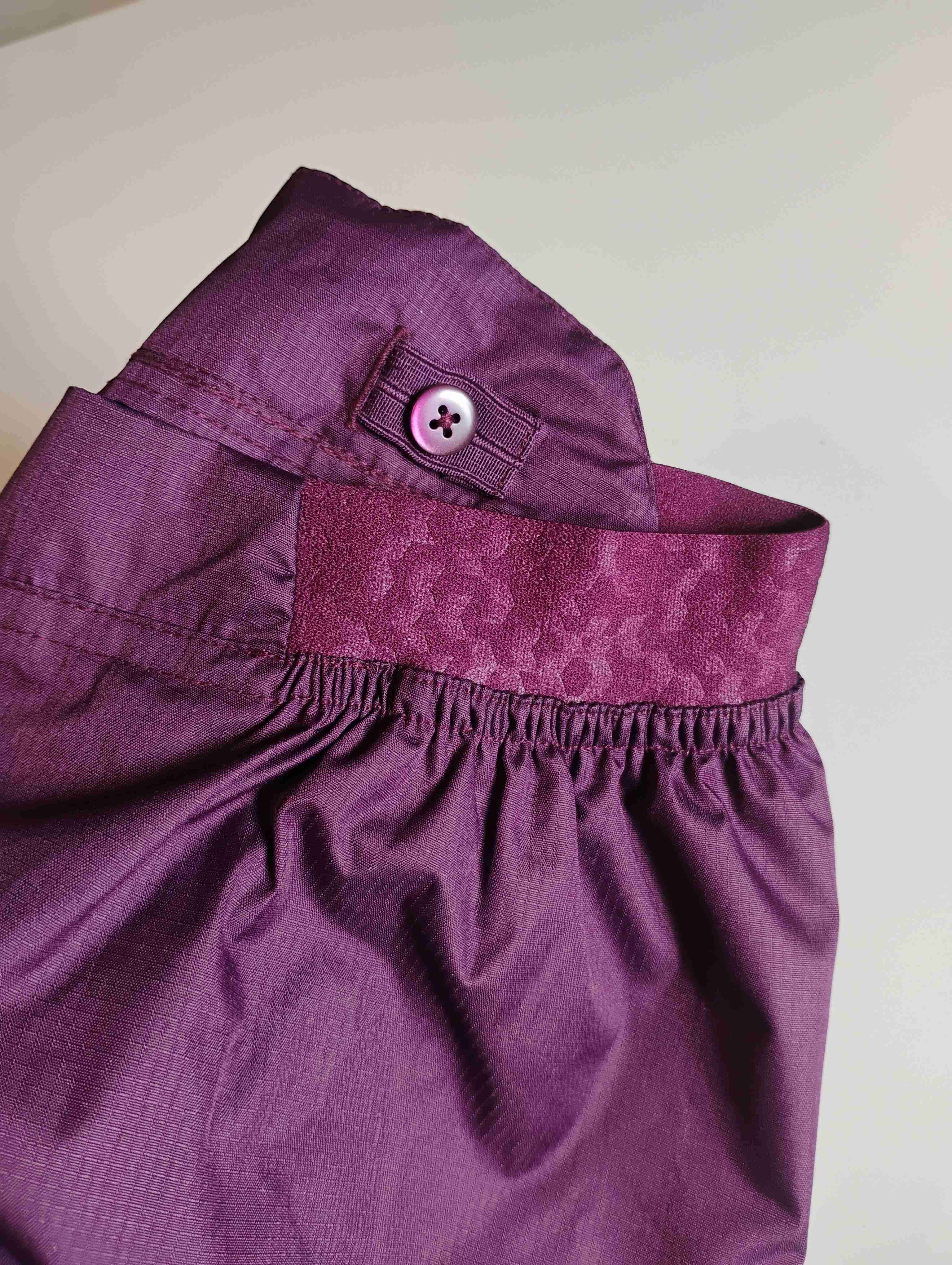 Pantalones impermeables morados talla 12-14 - miniatura 3