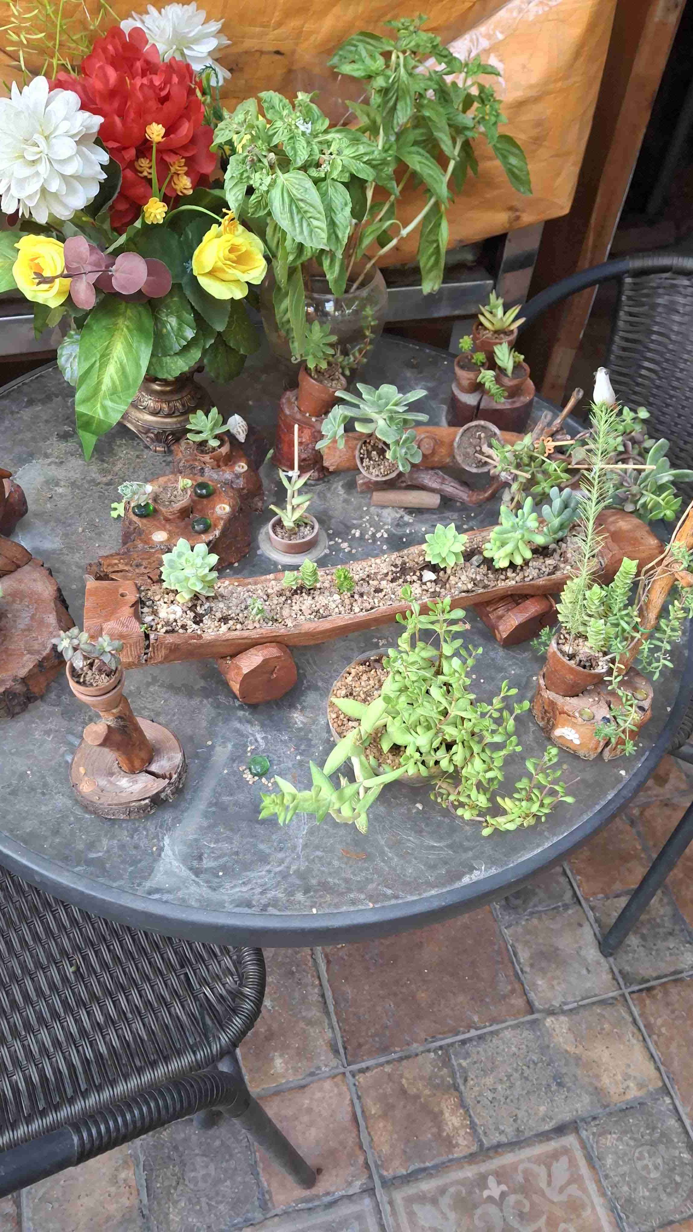 Colgante decorativo en macrame - miniatura 2