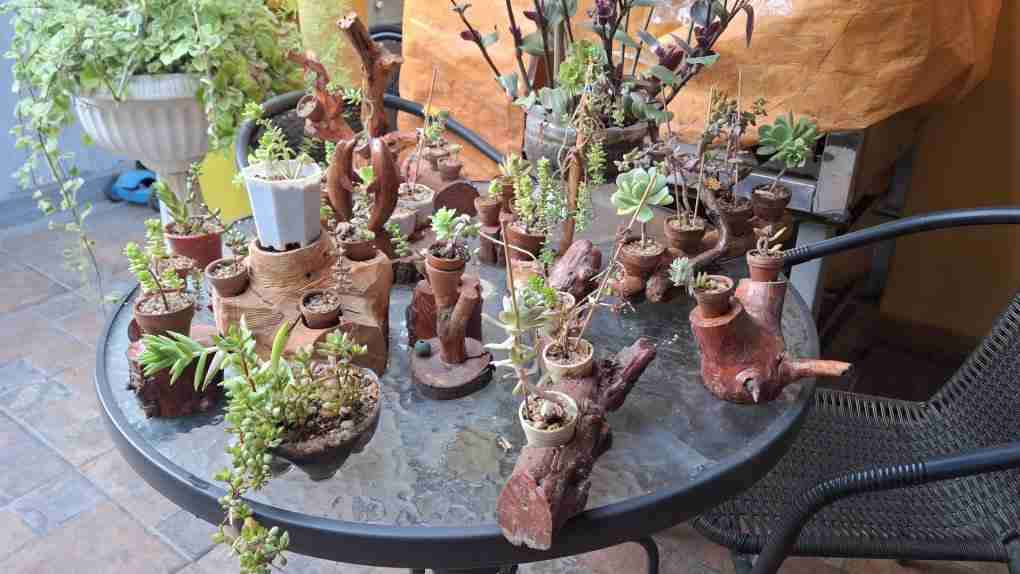 Colgante decorativo en macrame - miniatura 5