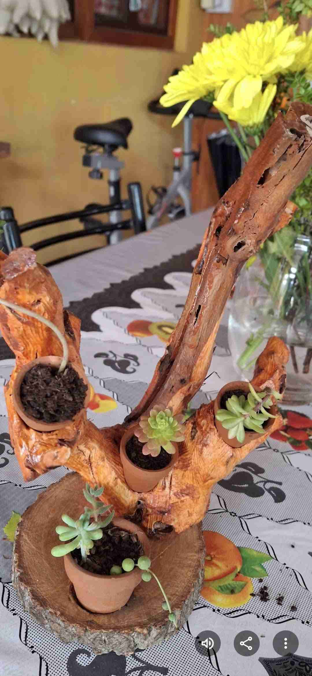 Colgante decorativo en macrame - miniatura 6