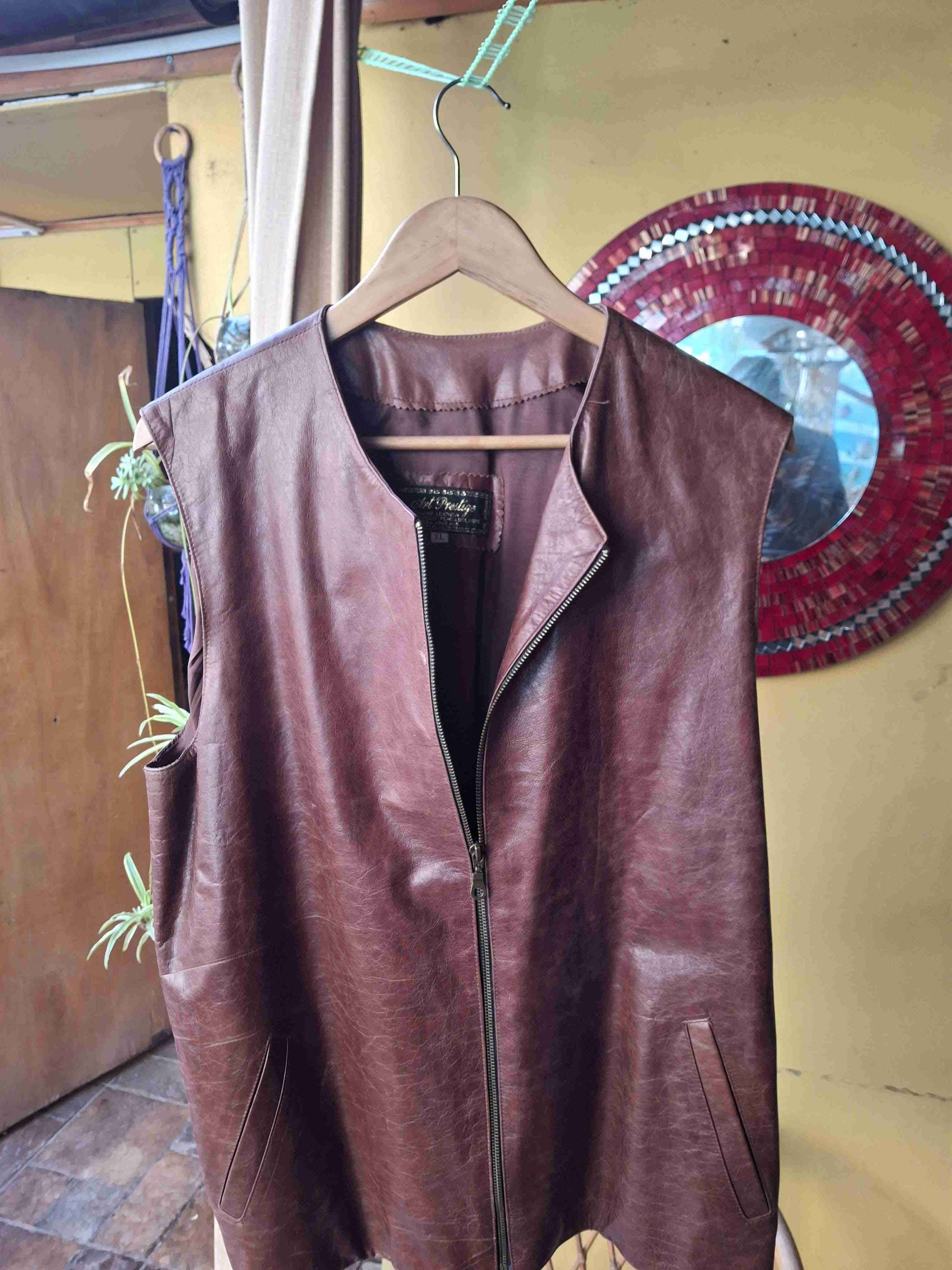 Morral de cuero uruguayo - miniatura 5