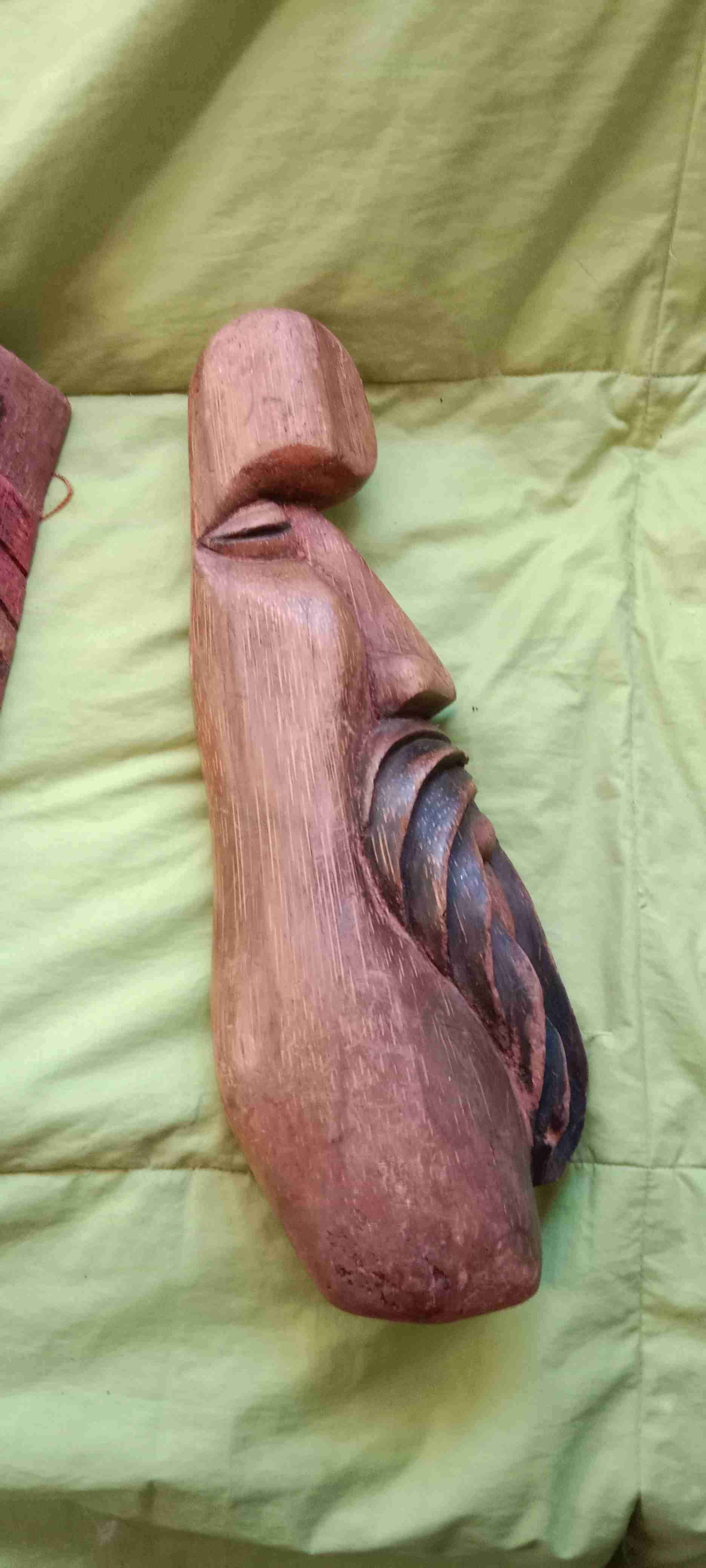Máscara artesanal de madera - miniatura 2