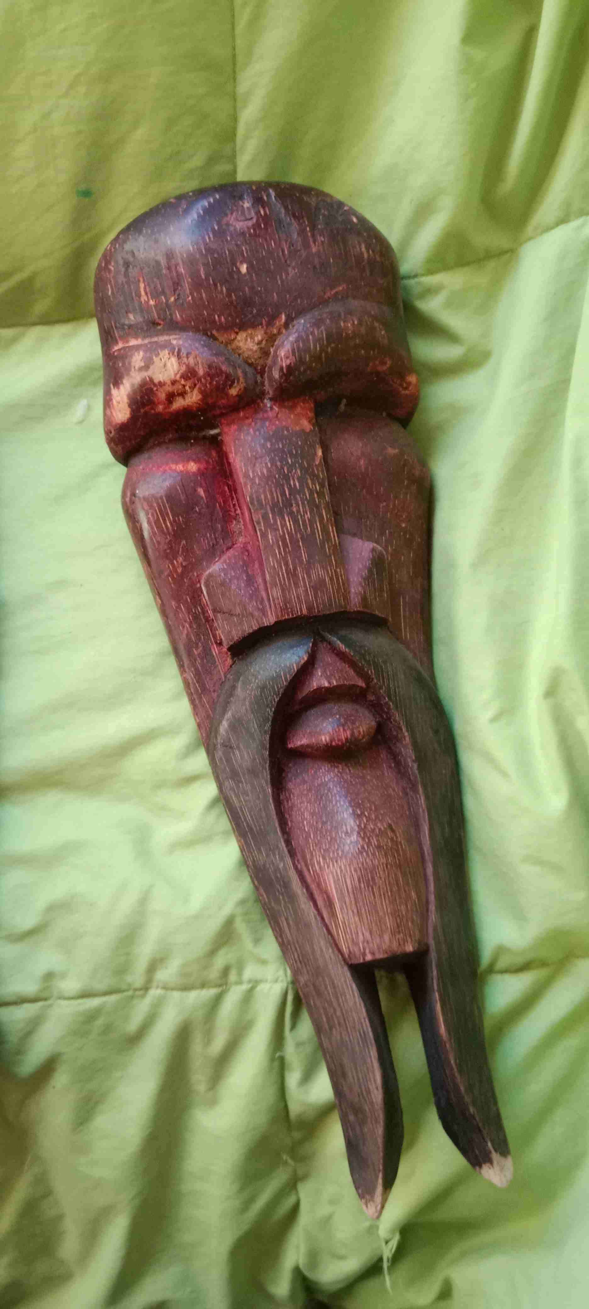 Máscara artesanal de madera - miniatura 4