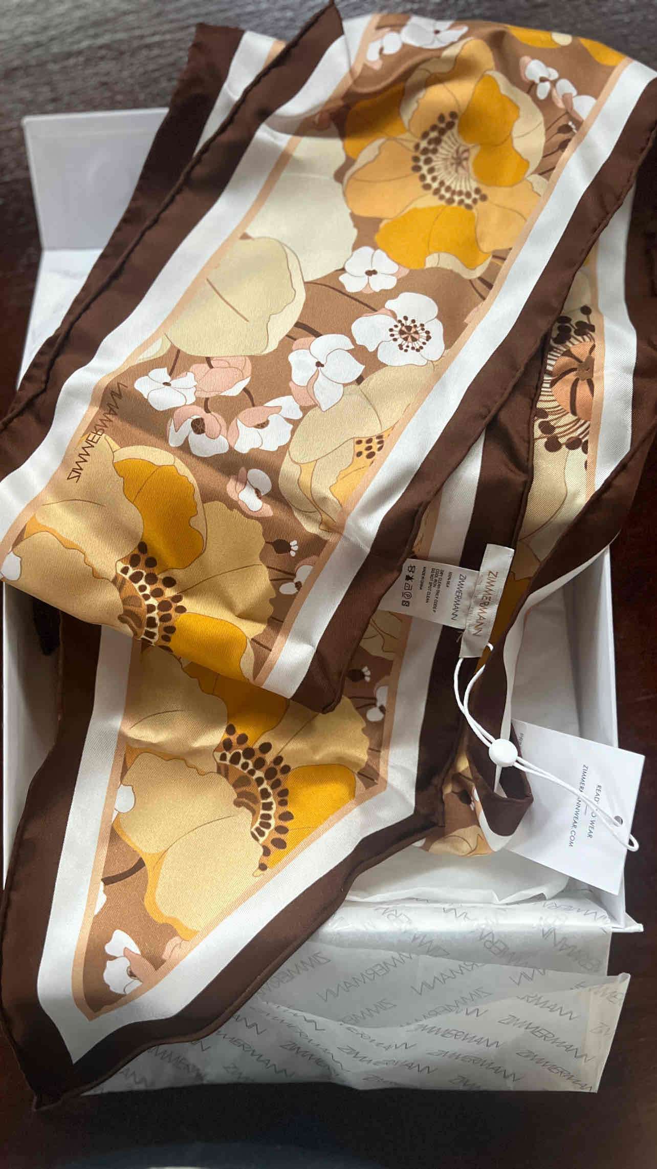 Pañuelo de seda ZIMMERMANN original