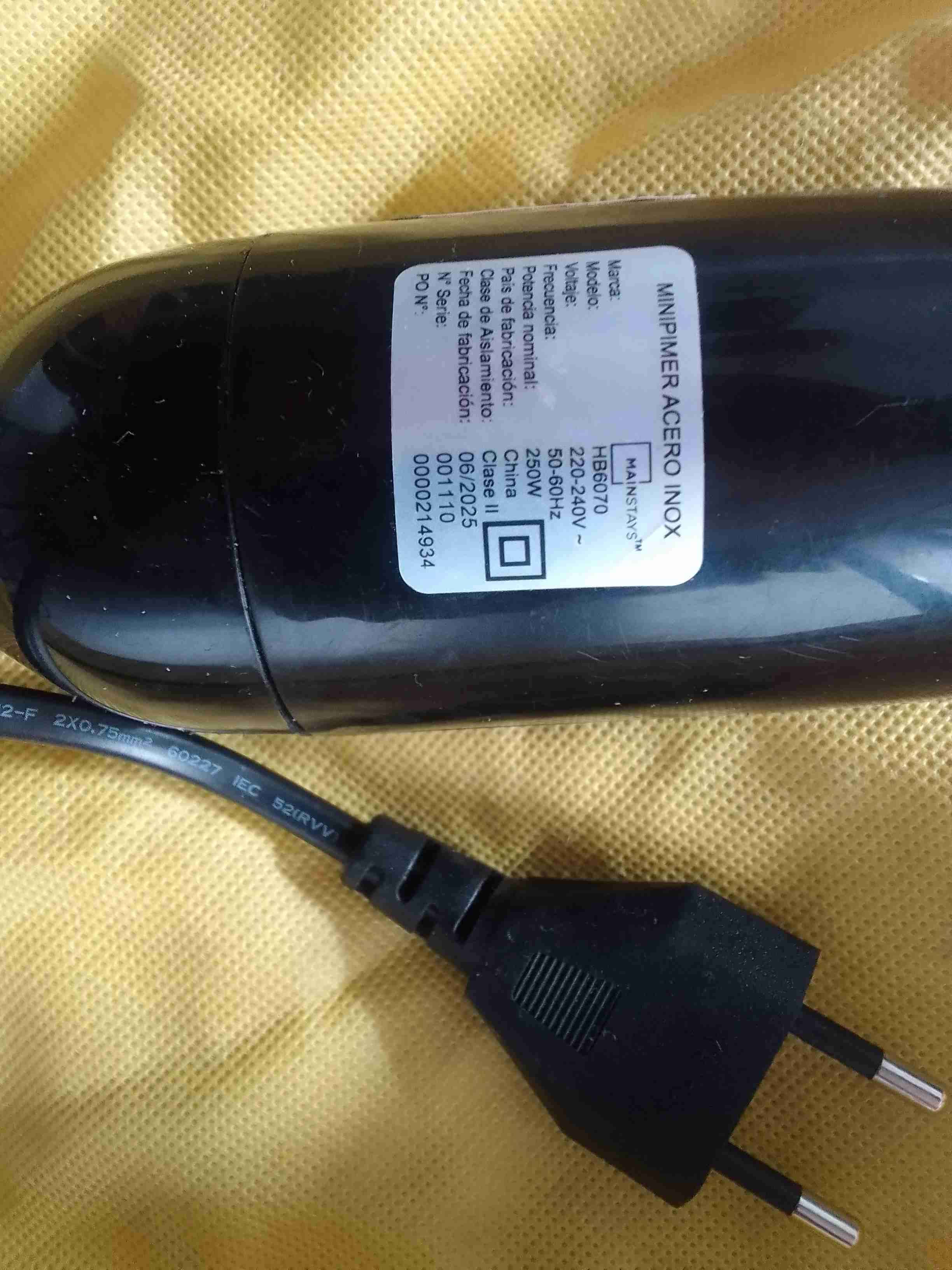 Licuadora de mano con vaso(minipimer) - miniatura 2