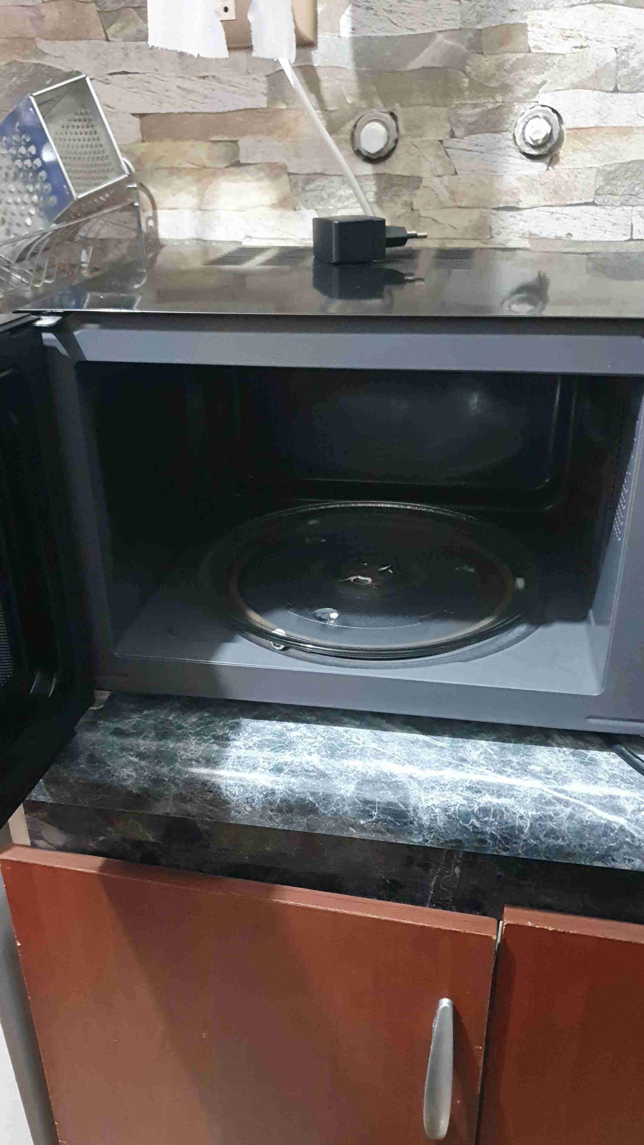 Microondas negro Thomas - miniatura 2