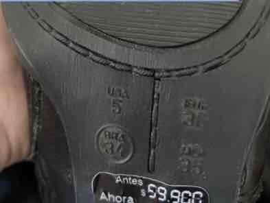 Bucanera negras ecocuero Talla 35 - miniatura 2