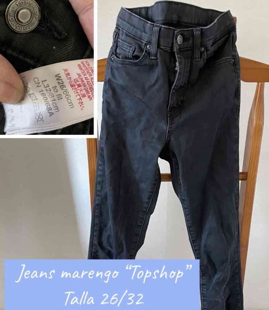 Jeans marengo marca “Topshop”