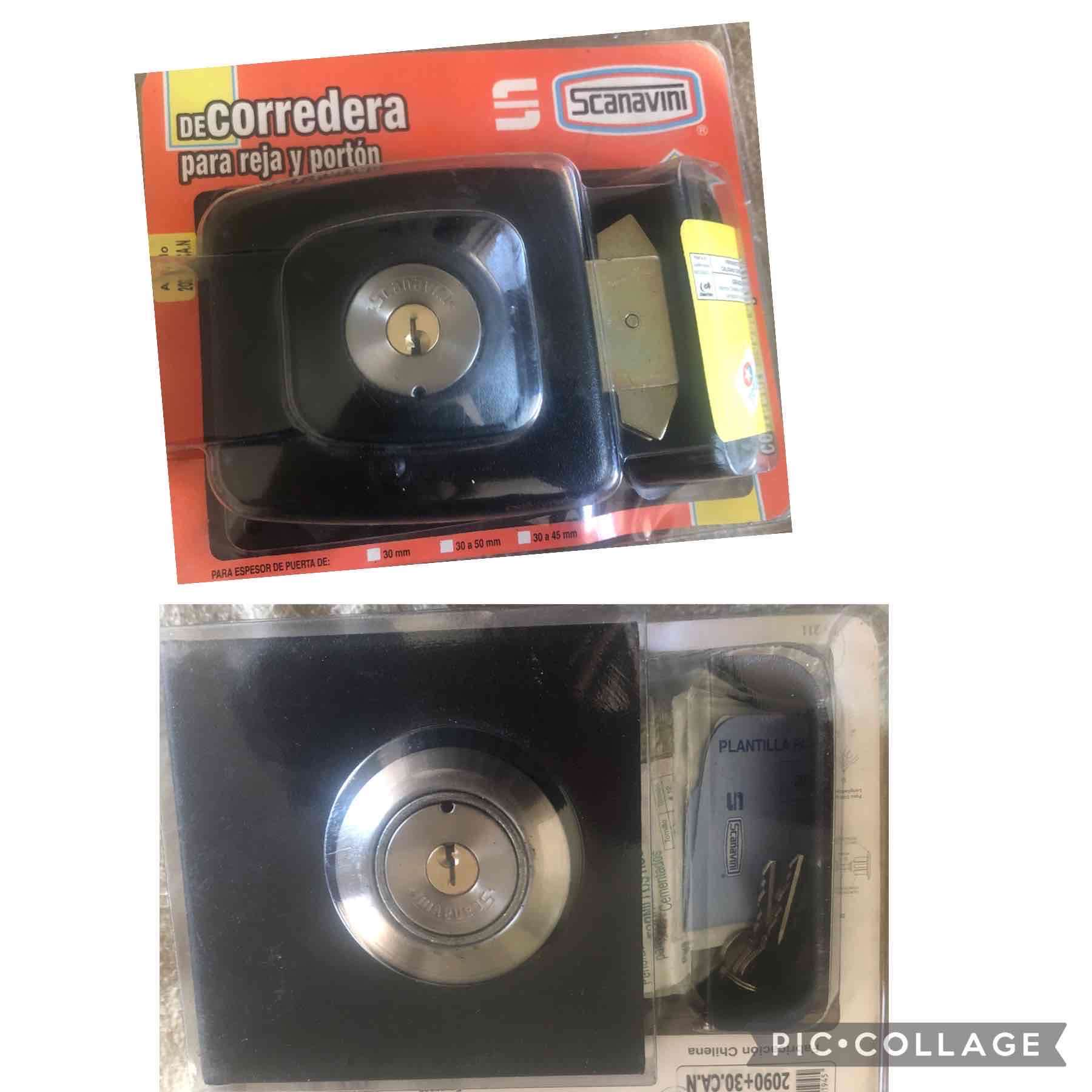 Cerradura de corredera Scanavini