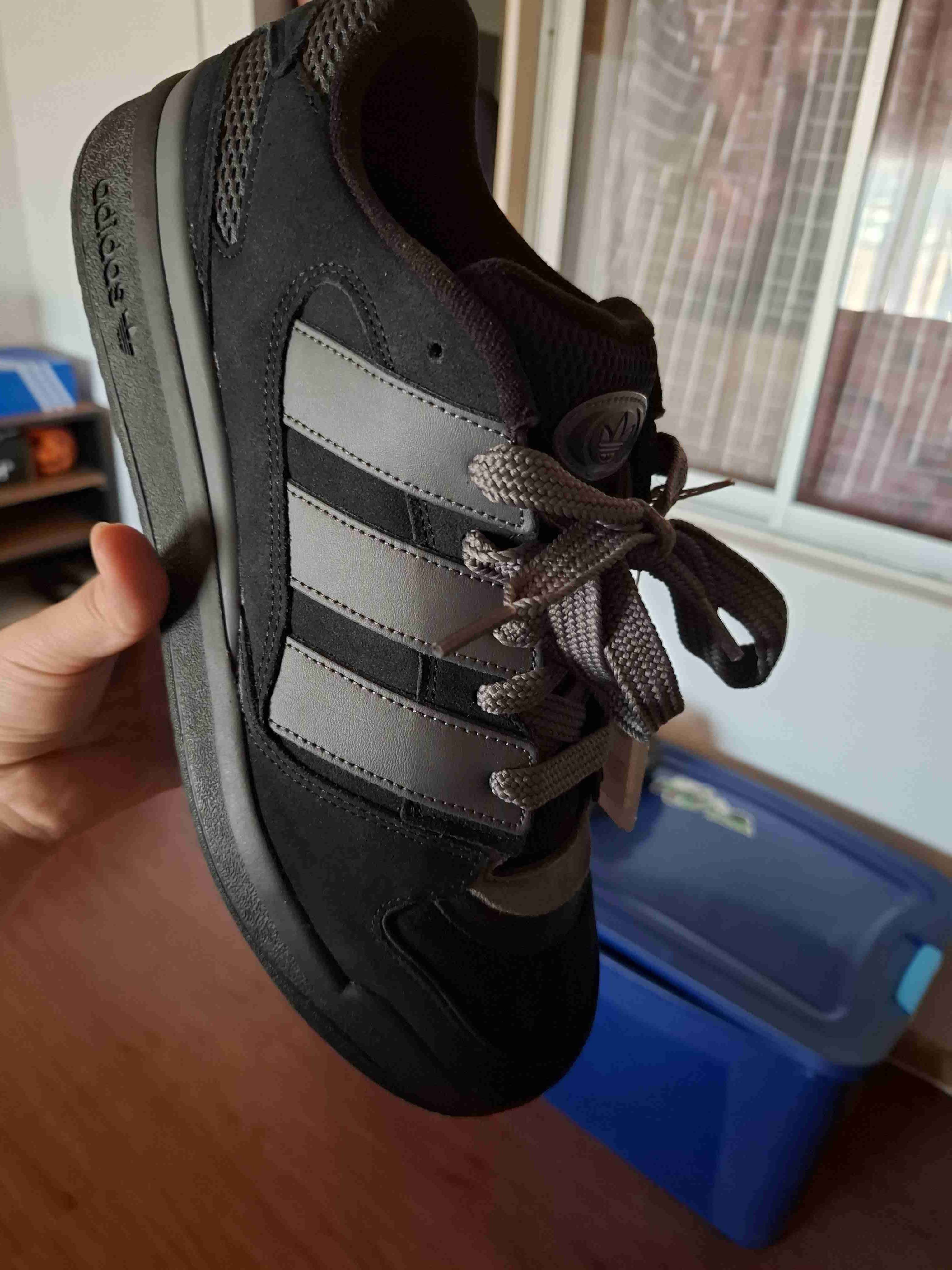 Zapatillas negras Adidas Forum 2000 - miniatura 2