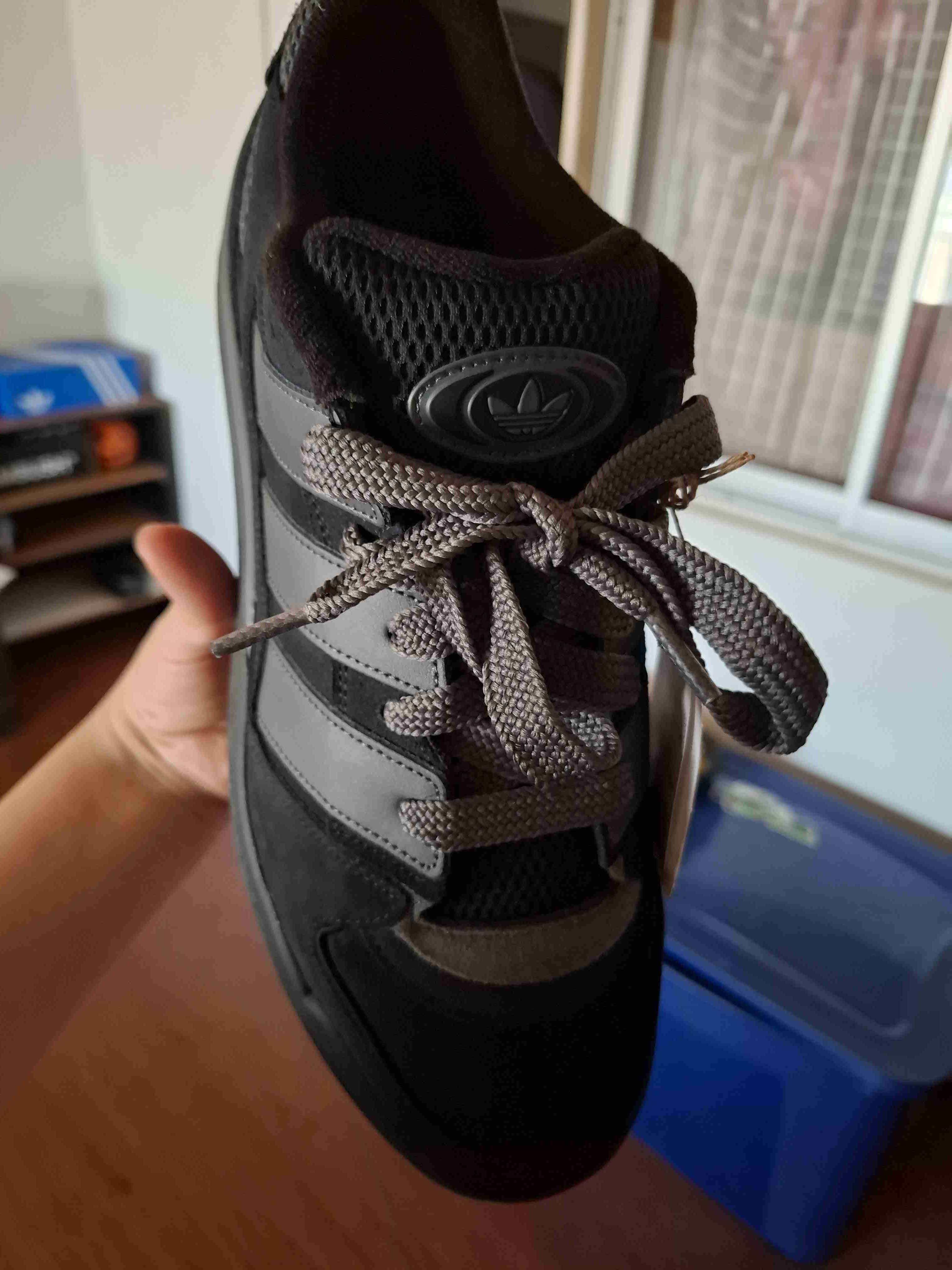 Zapatillas negras Adidas Forum 2000 - miniatura 3