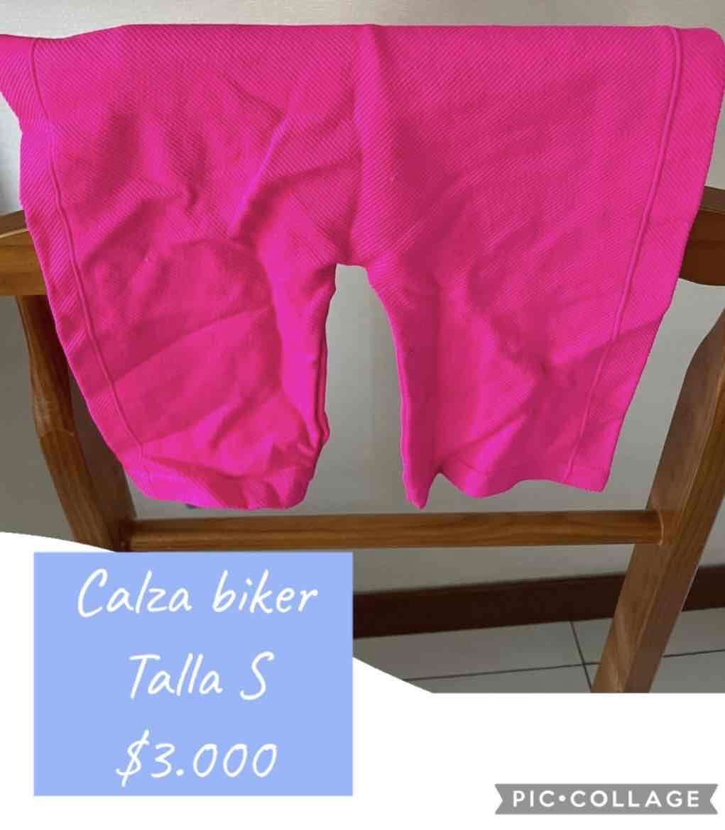 Calza biker fucsia 1 uso