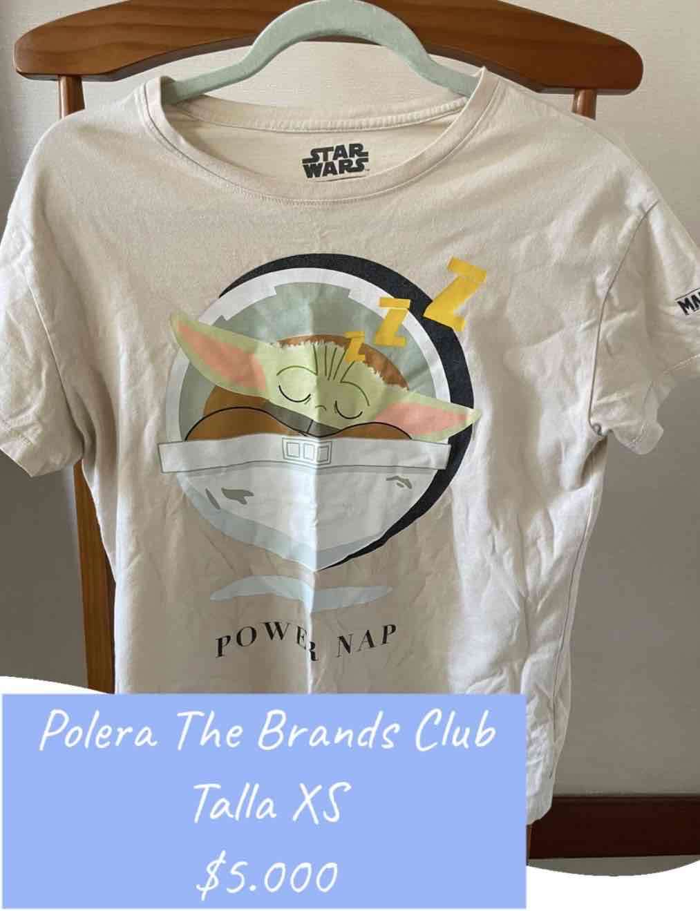 Polera Star Wars Baby Yoda XS