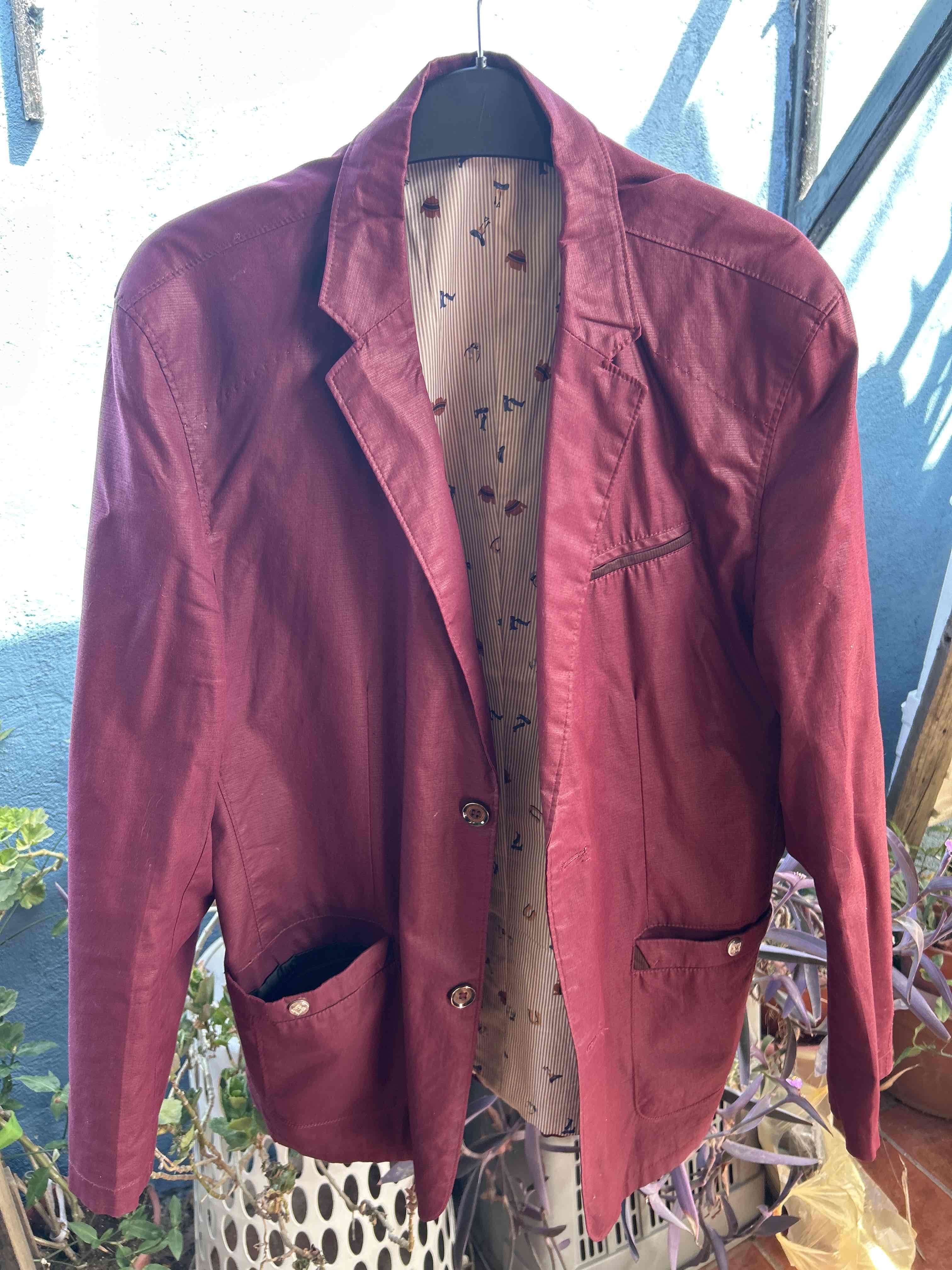 Blazer rojo elegante