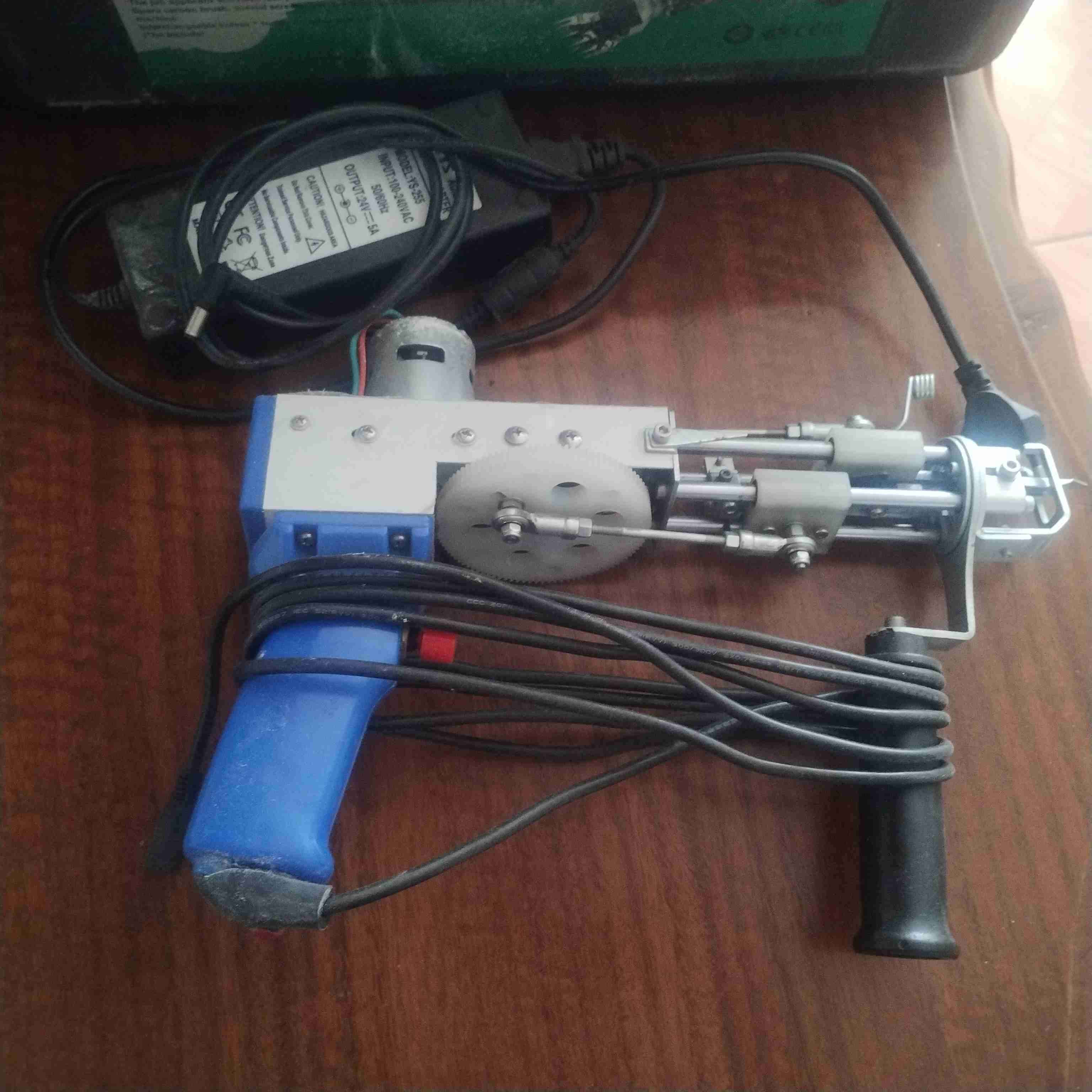 Máquina para hacer alfombras