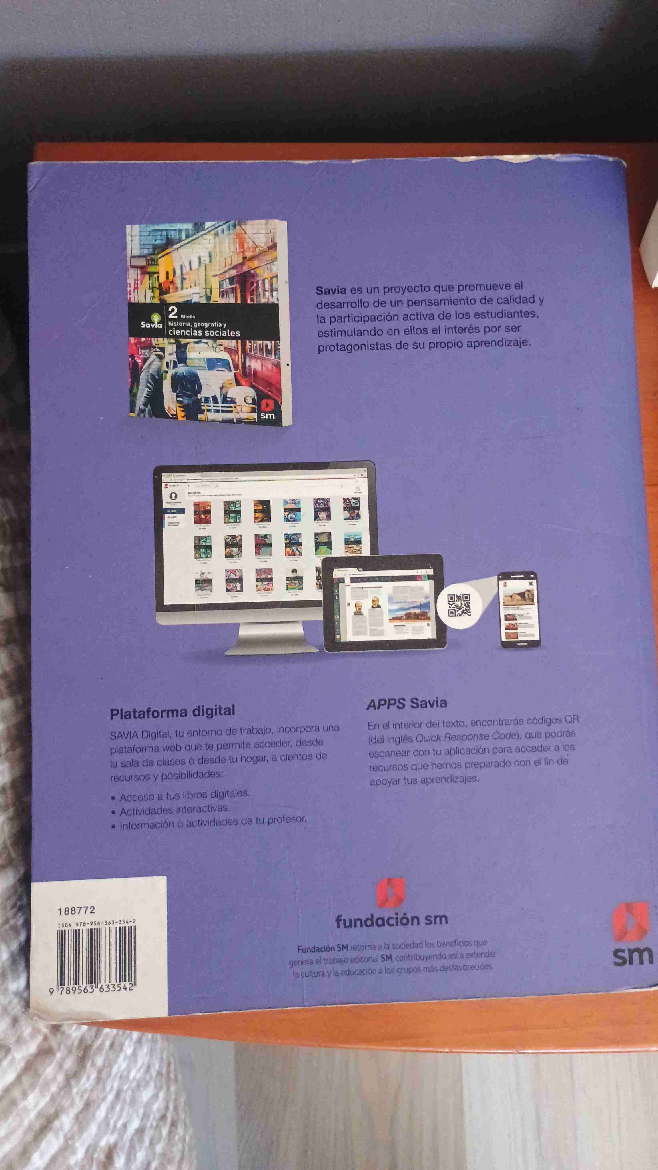 Libro Historia 2 Medio Savia - miniatura 2