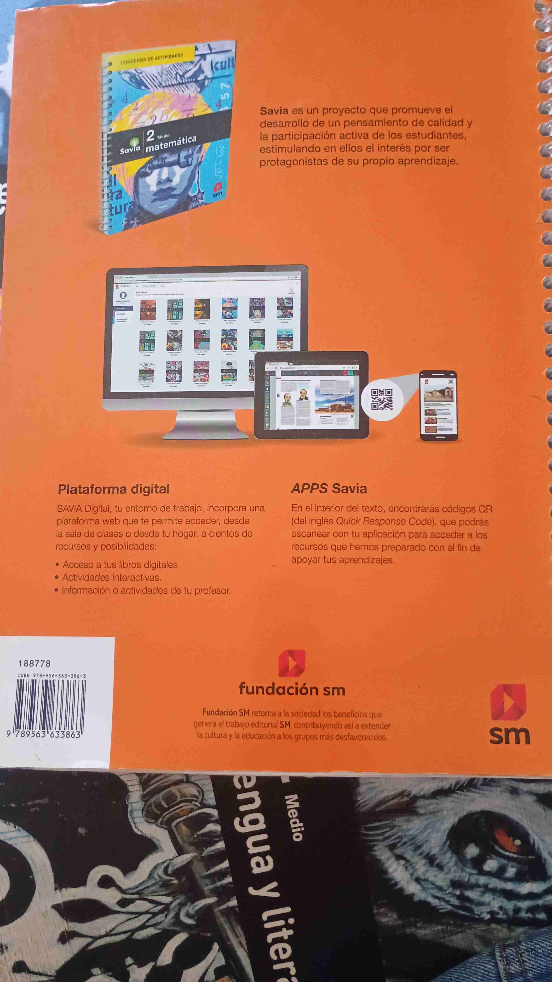 Libros actividad 2do Medio Savia - miniatura 2