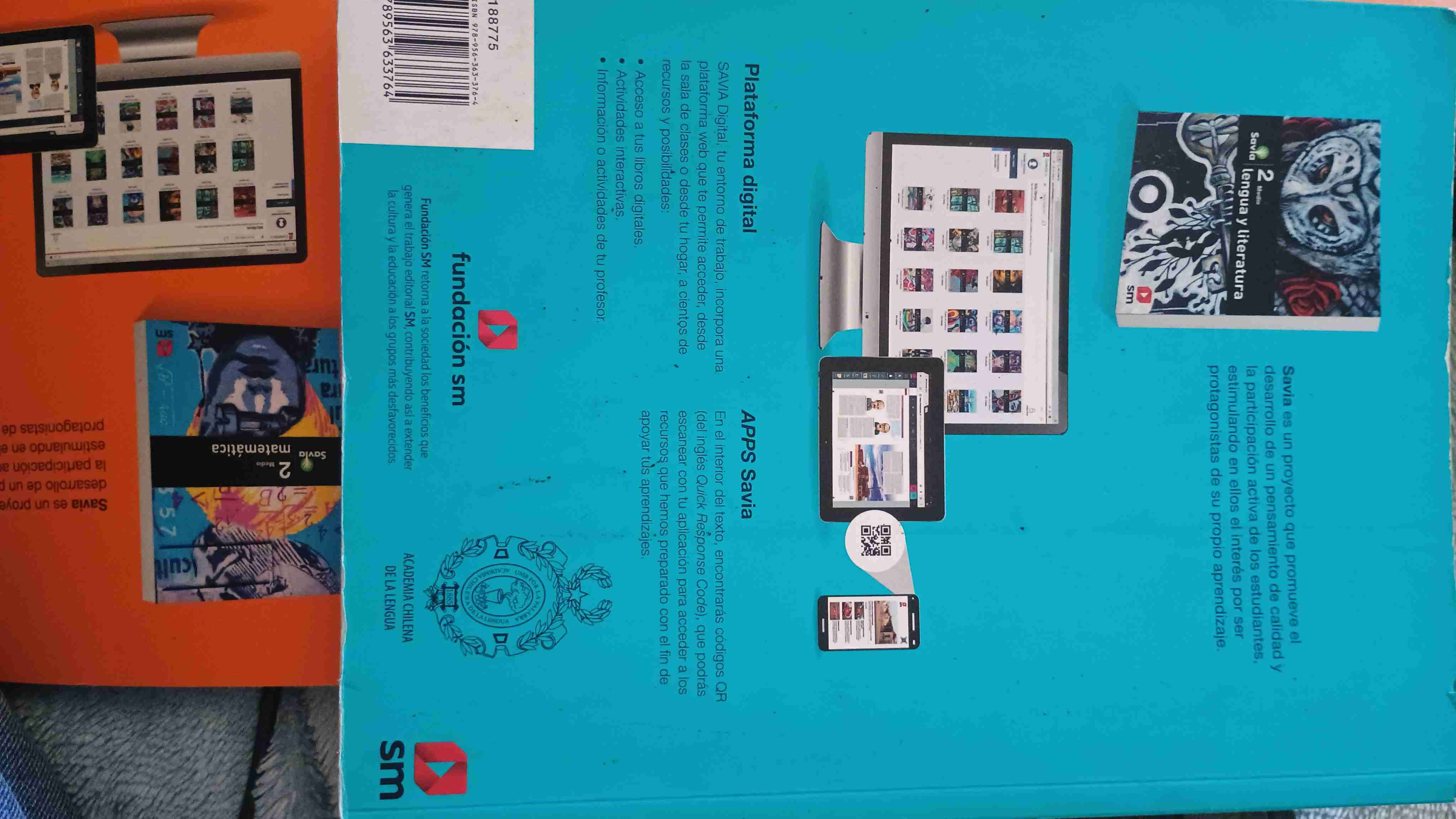 Libro Savia Lengua y Literatura 2 - miniatura 2