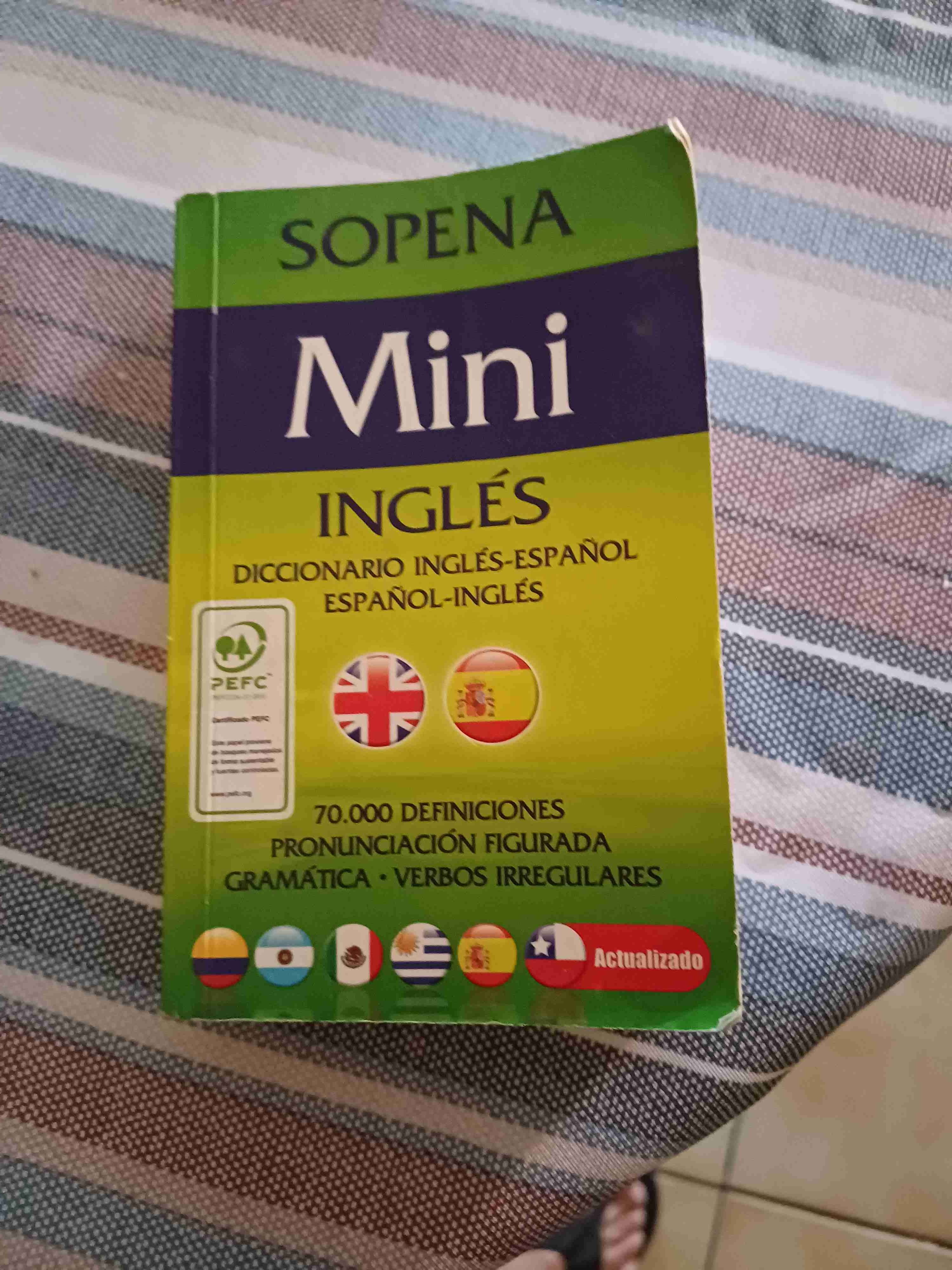 Diccionario Mini Inglés Sopena
