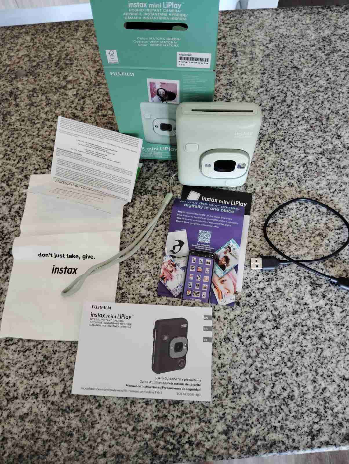 Cámara Instax Mini LiPlay Menta - miniatura 2