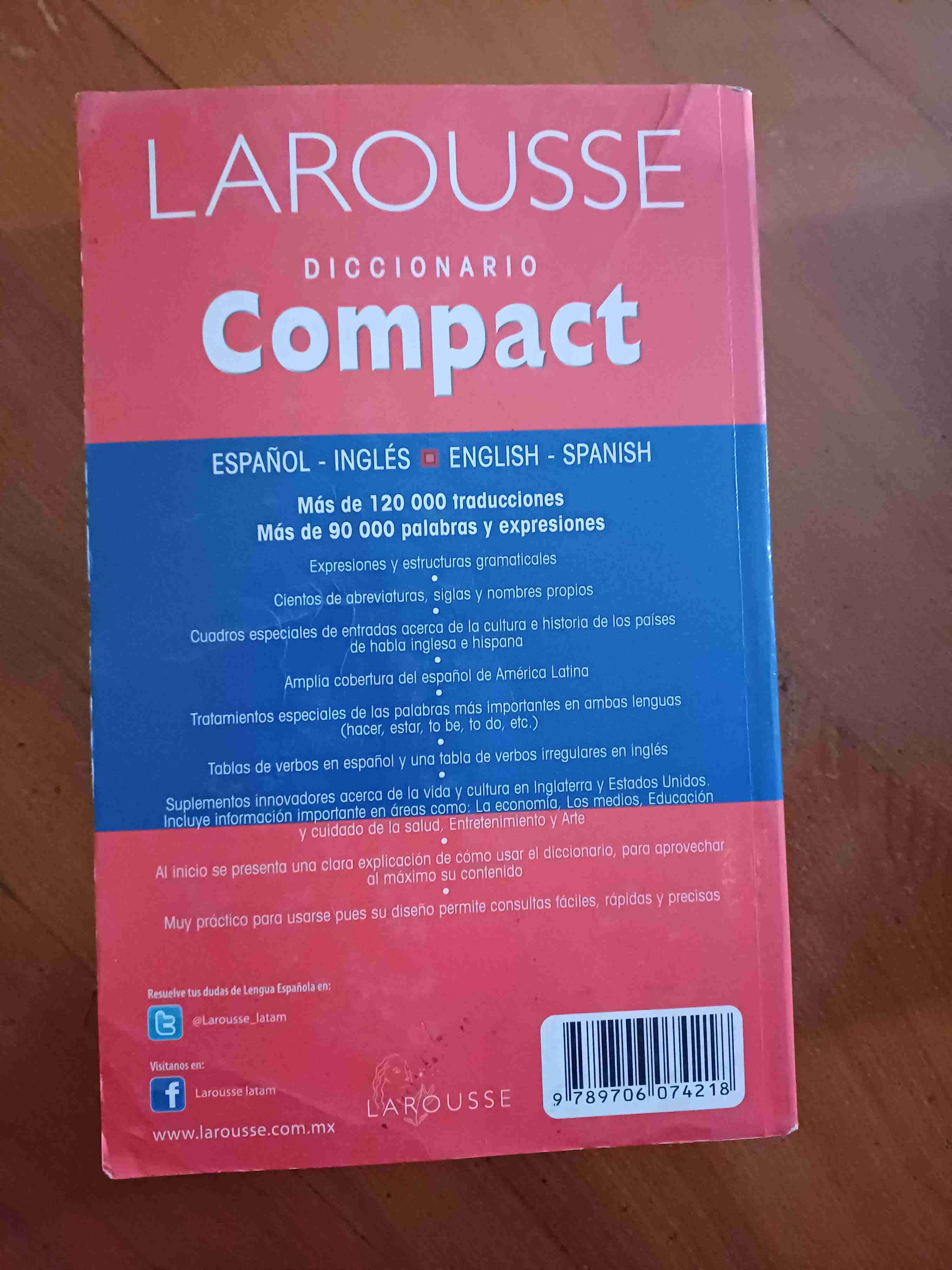 Diccionario Larousse Compact - miniatura 2