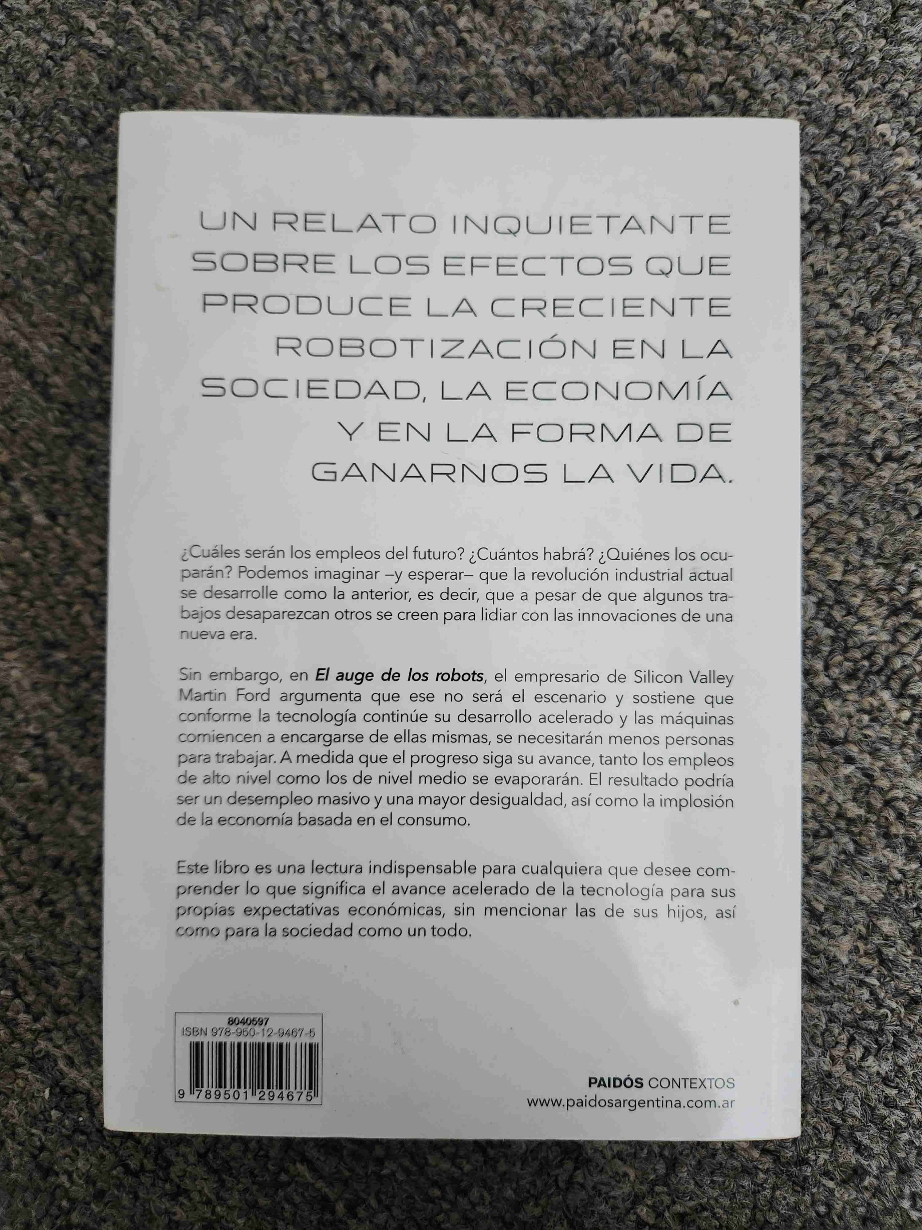 Libro El Auge de los Robots - miniatura 2