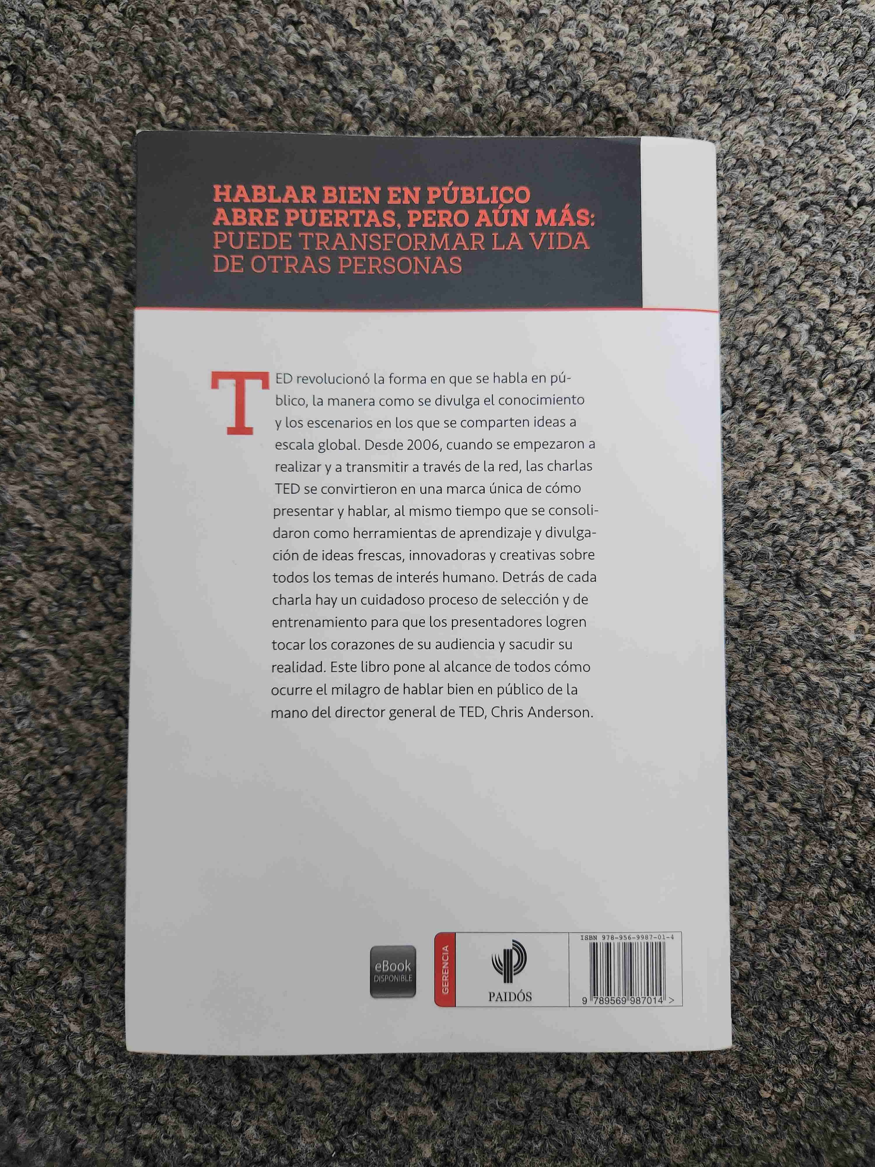 Libro Charlas TED de Chris Anderson - miniatura 2
