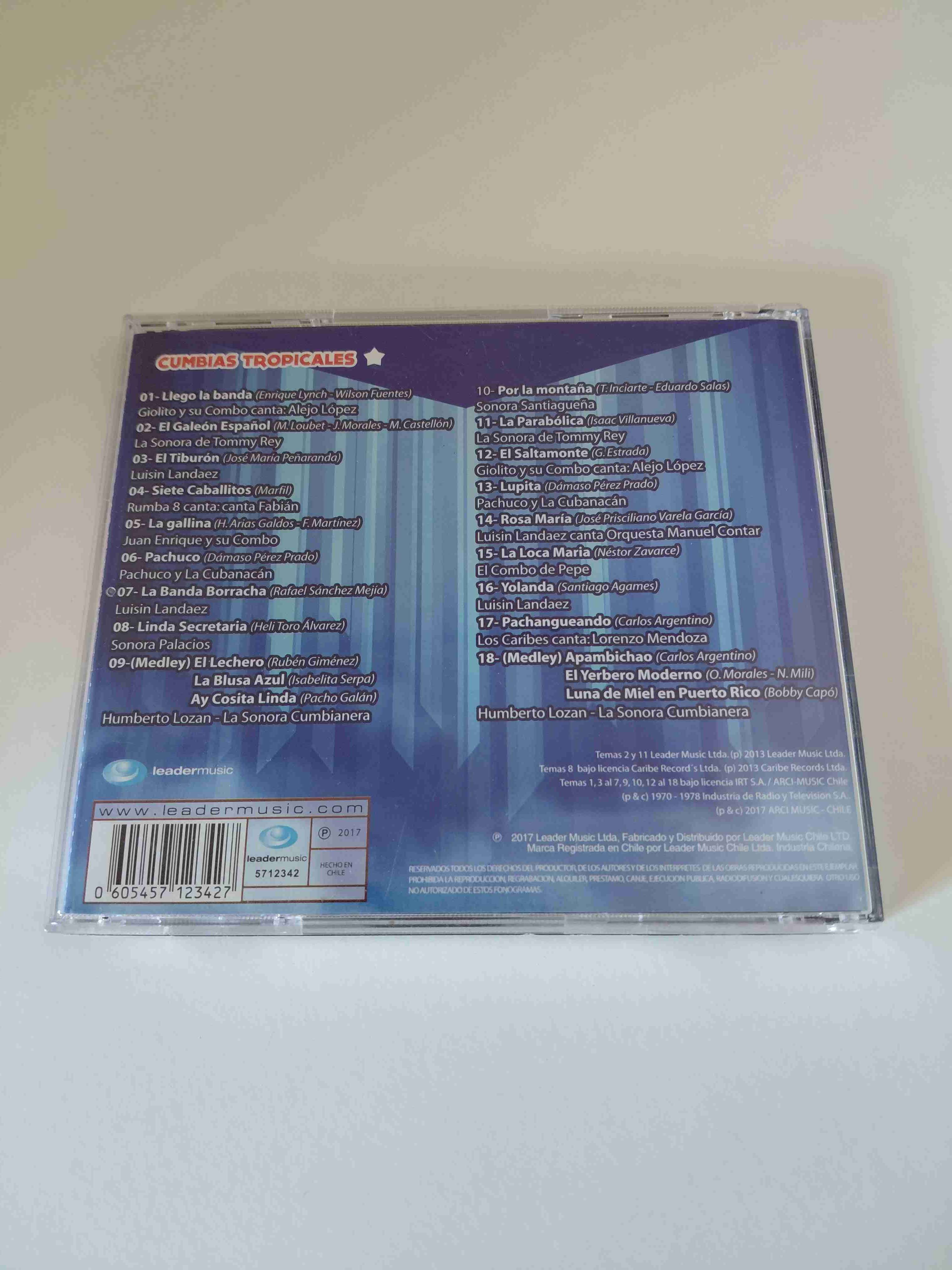 CD Original Chile de Fiesta Cumbias Tropicales - miniatura 2