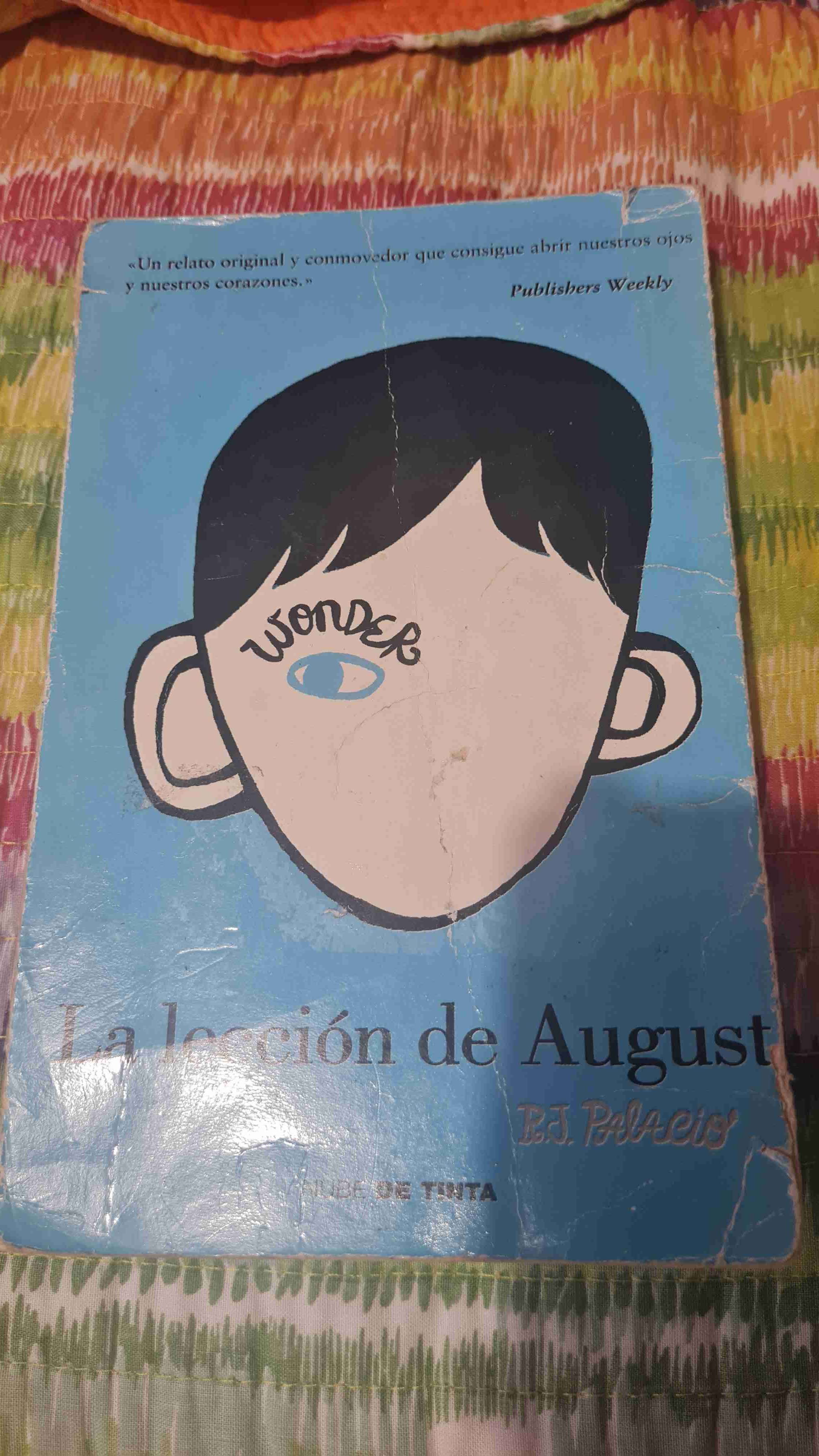 Libro Wonder La Lección de August
