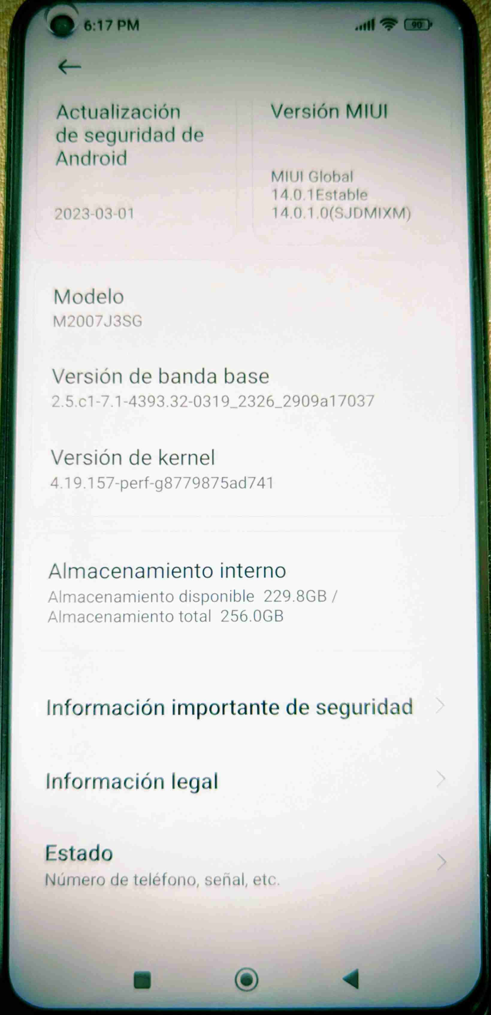 Smartphone Xiaomi Mi10T Pro 256GB - 1