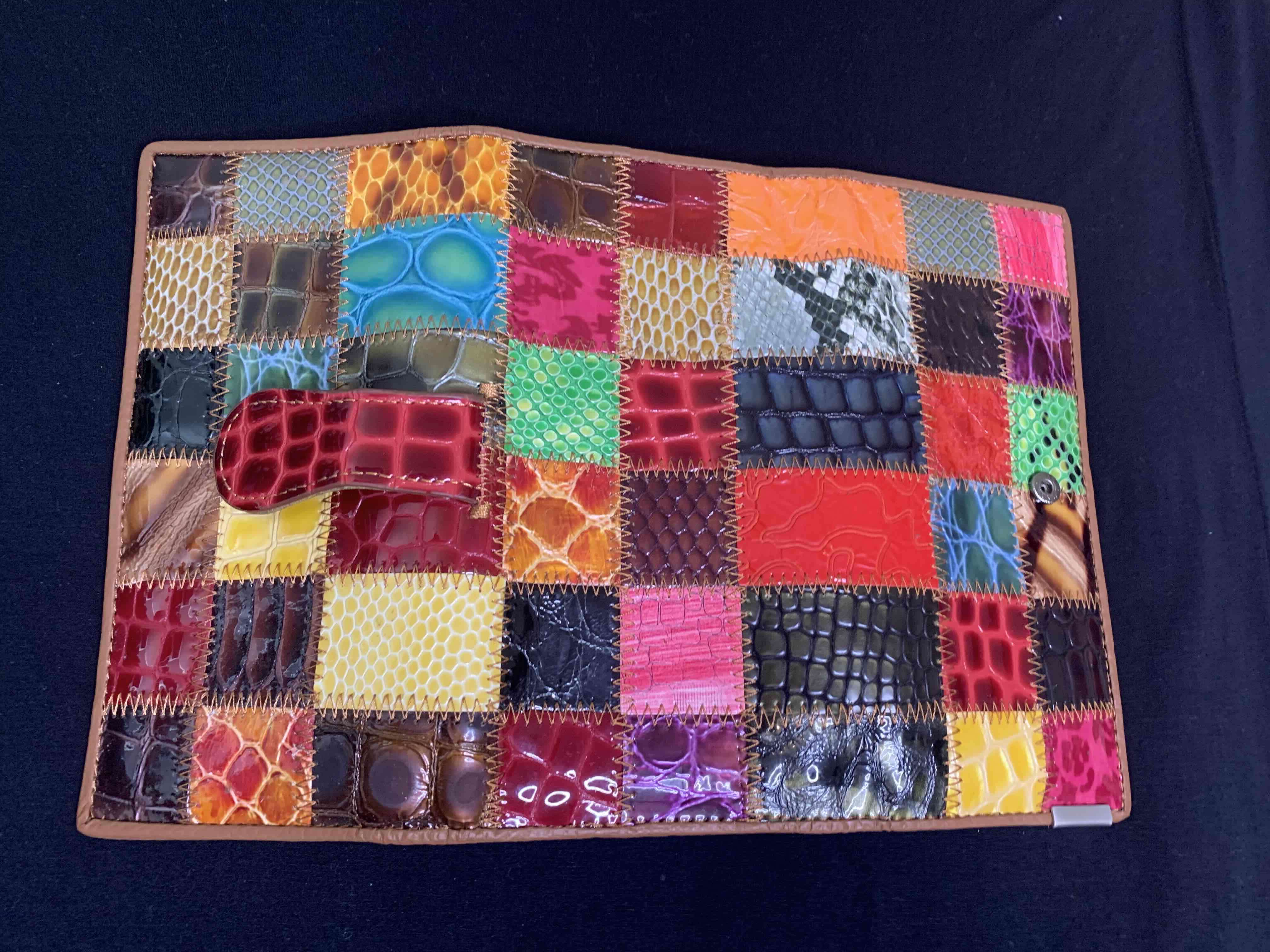 Billetera de cuero multicolor - miniatura 4