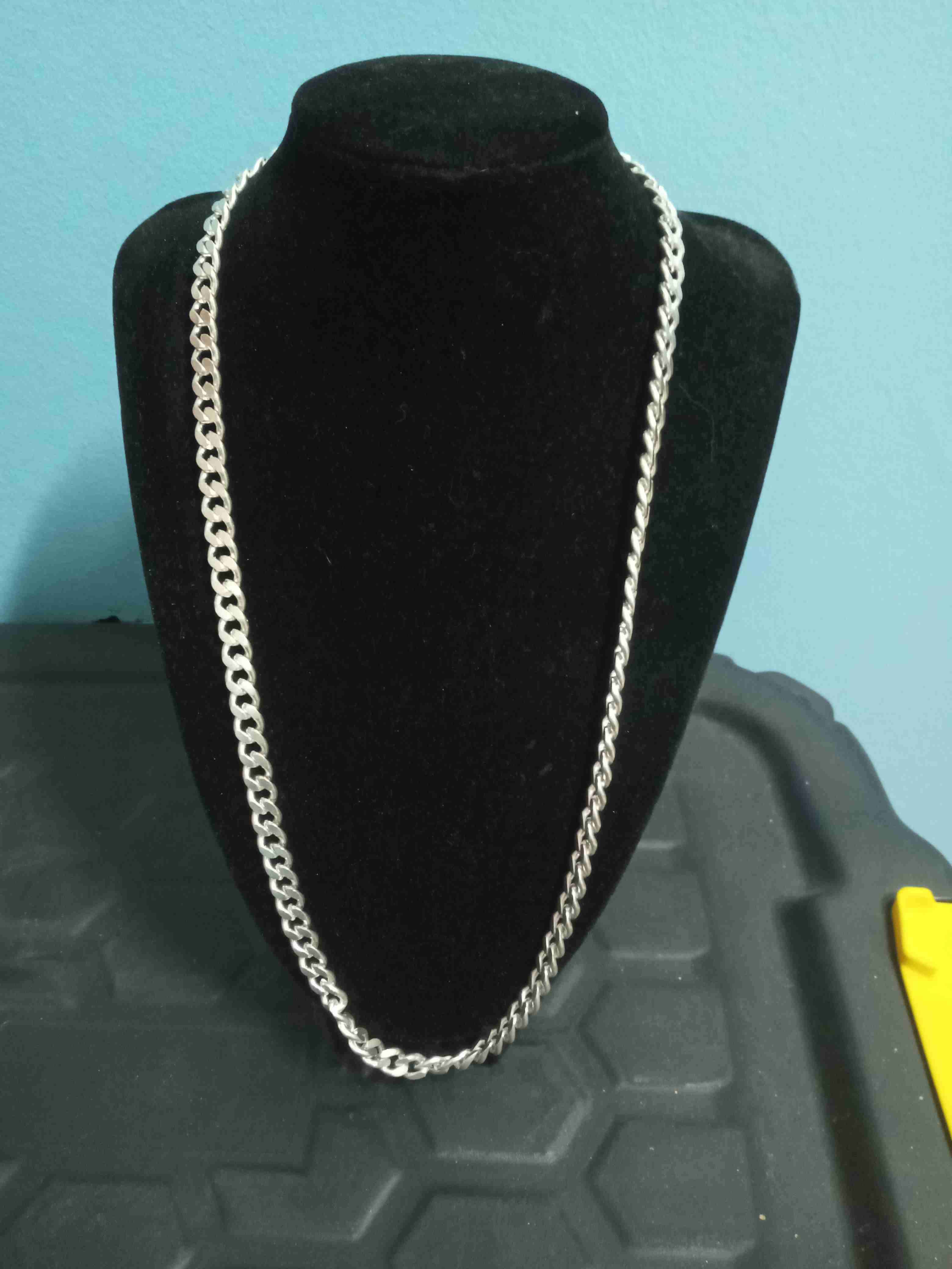 Cadena de plata clásica 925