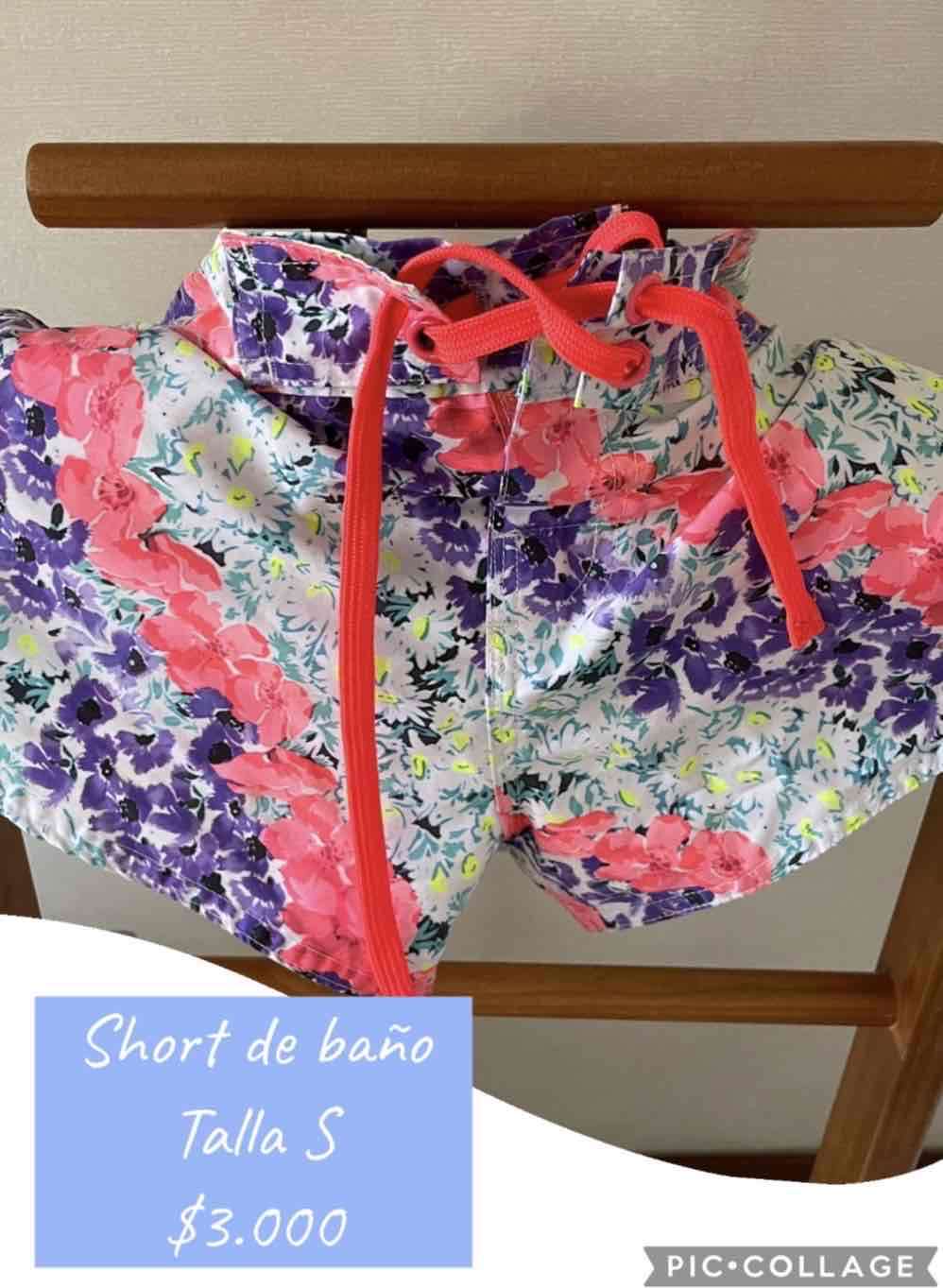 Short de baño floral