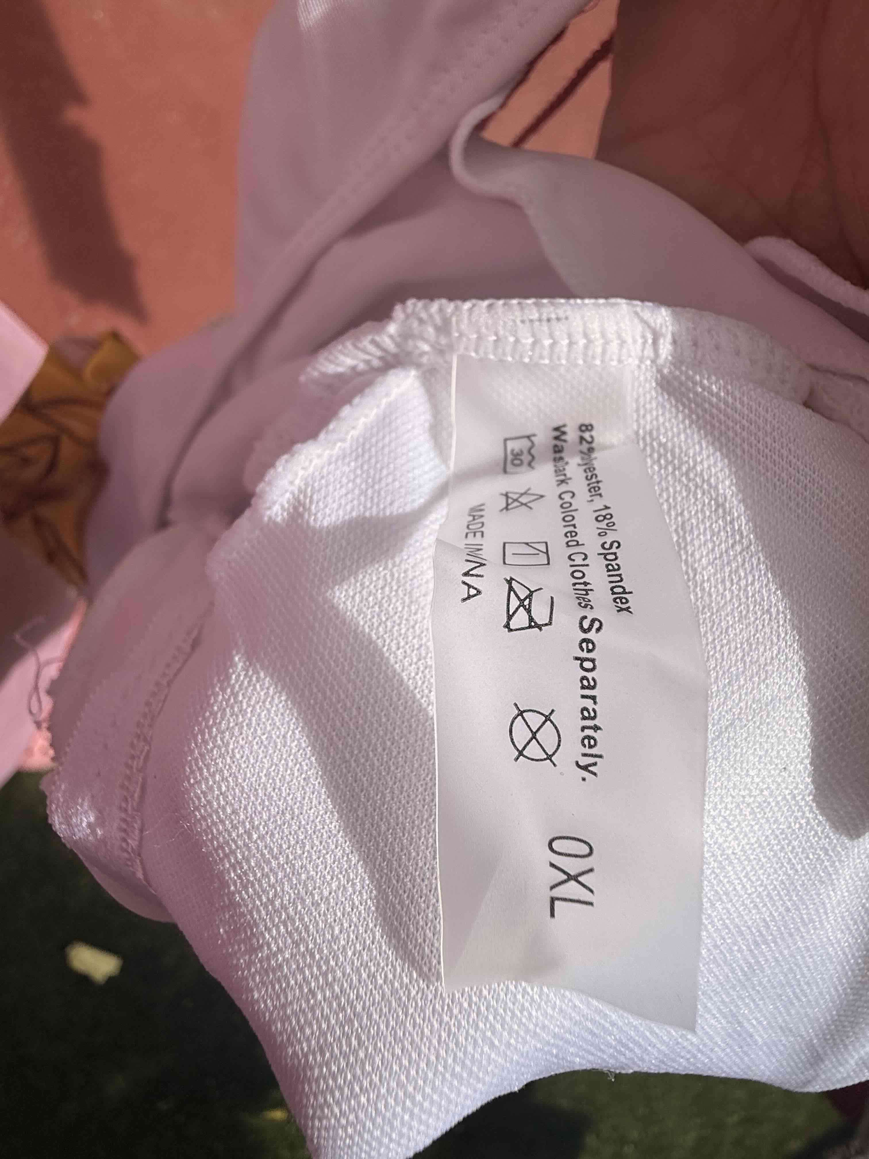 Traje de Baño floral amarillo Talla 0XL - miniatura 3