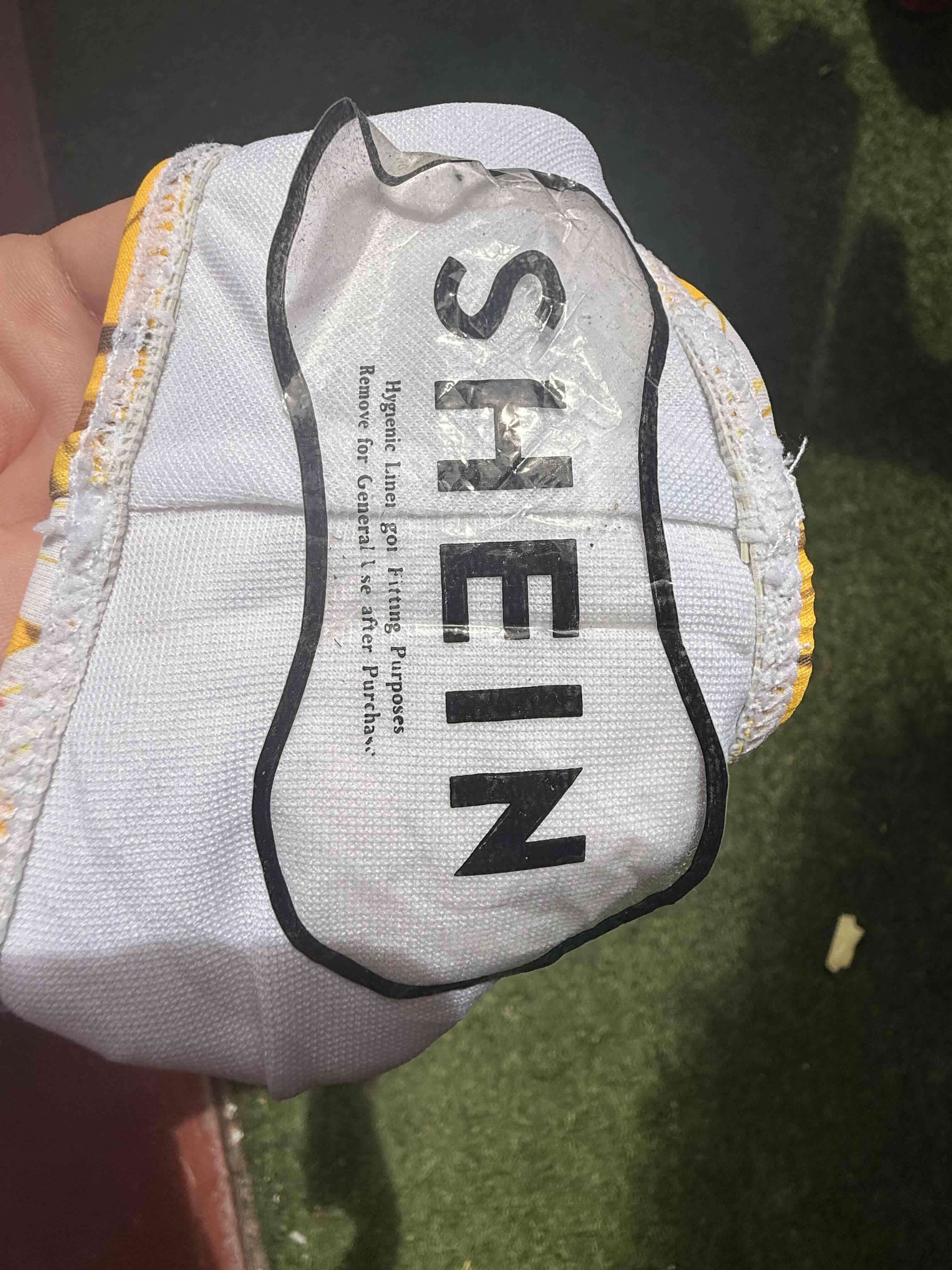 Traje de Baño floral amarillo Talla 0XL - miniatura 4