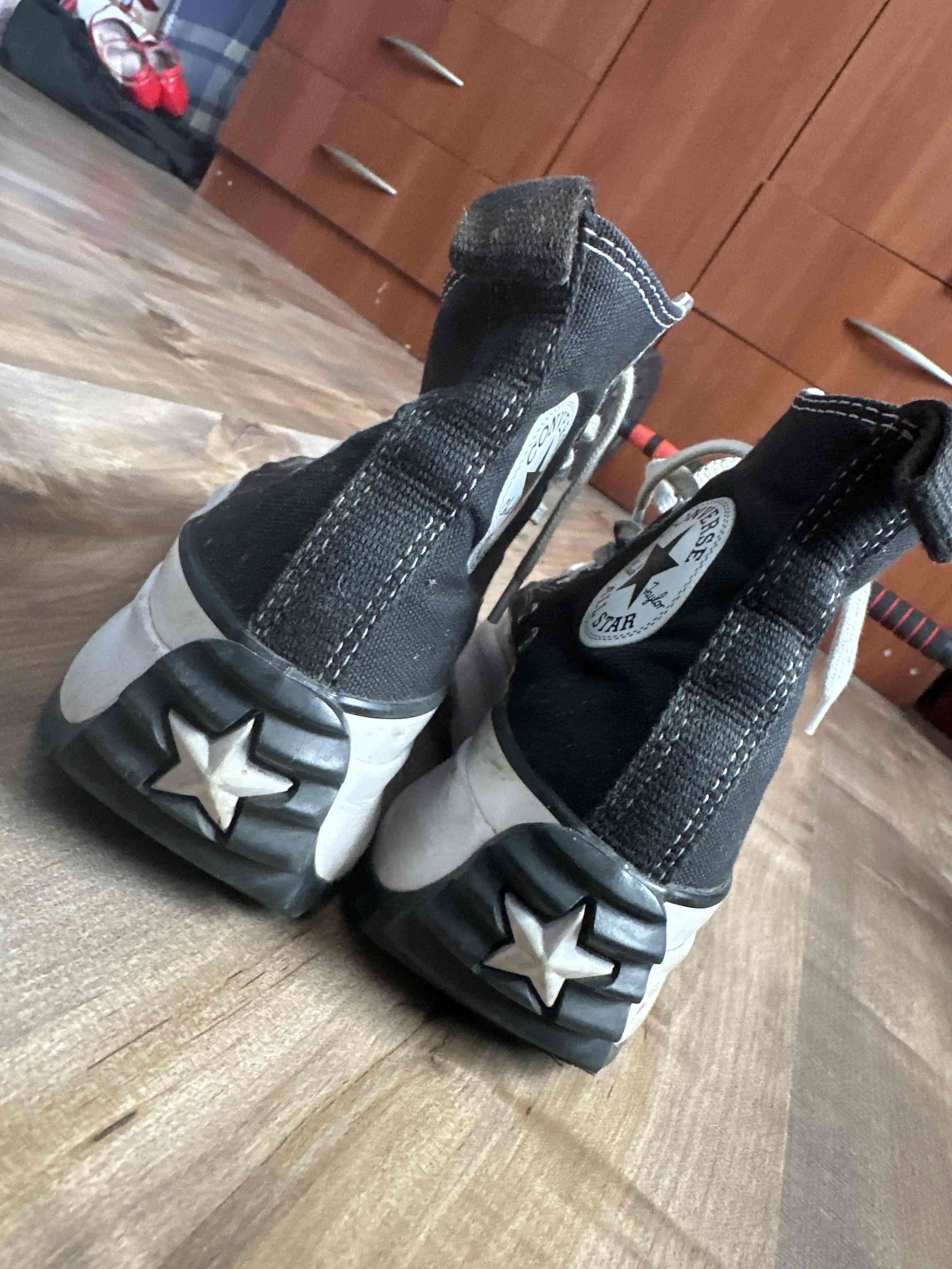 Zapatillas negras Converse - miniatura 4