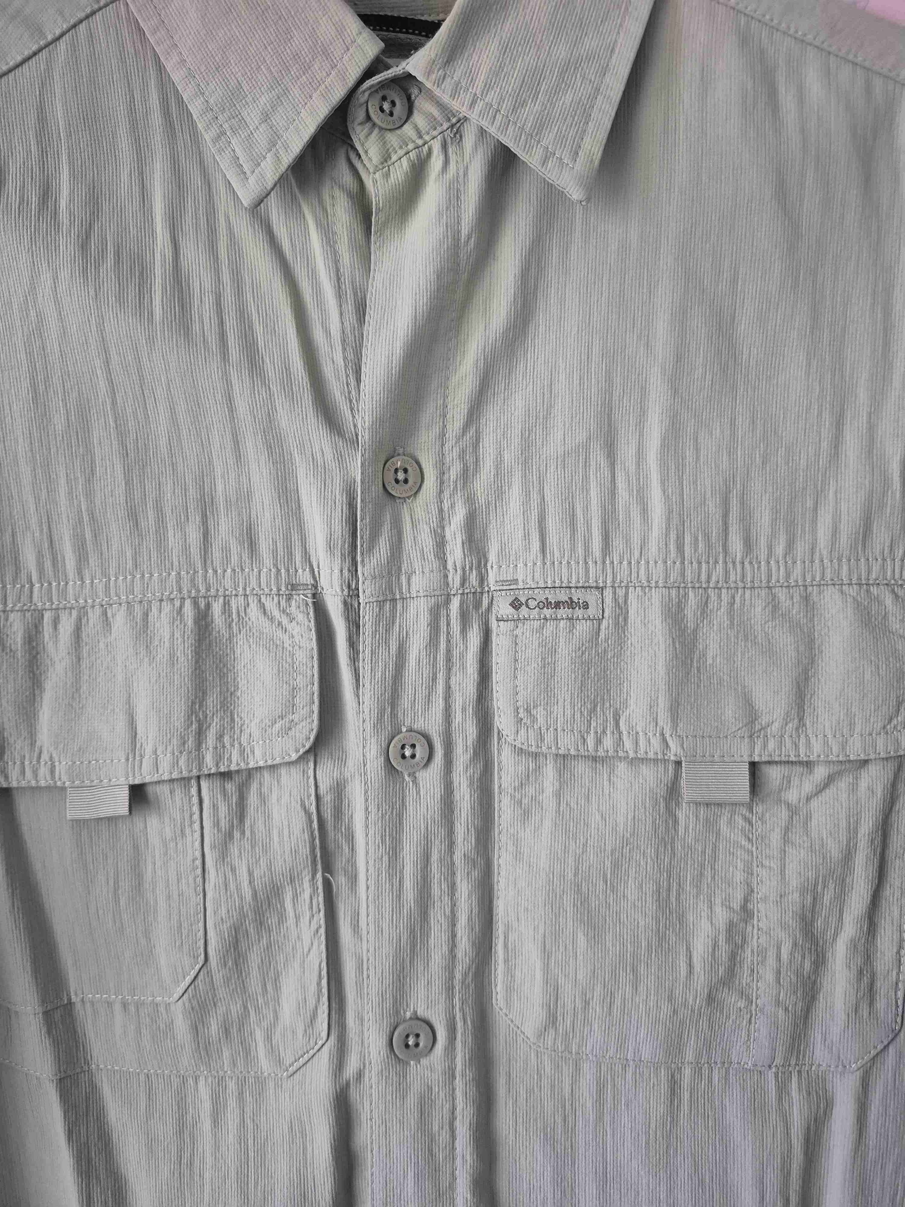 Camisa beige de manga larga - miniatura 2