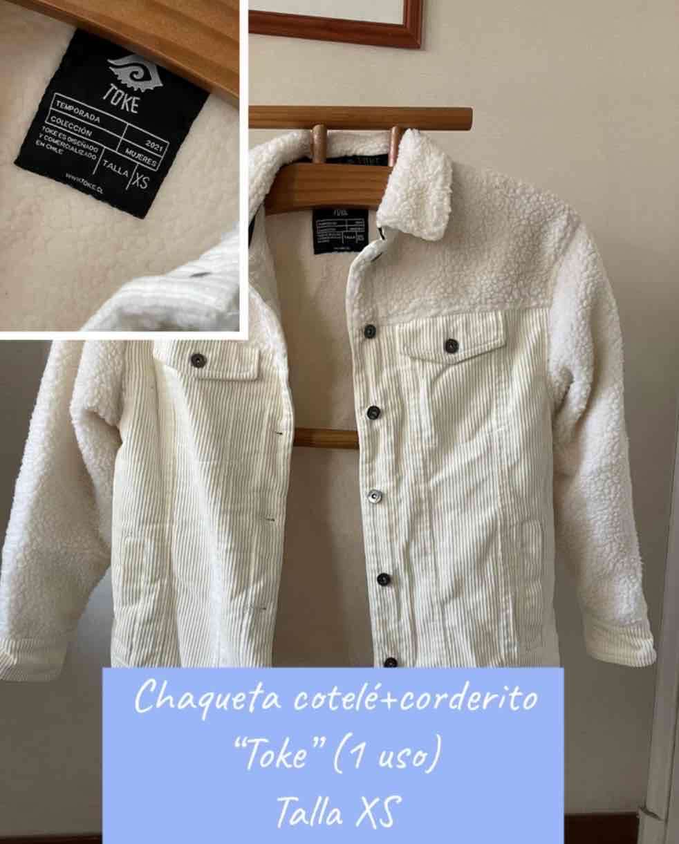 Chaqueta cotele Toke (1 USO)