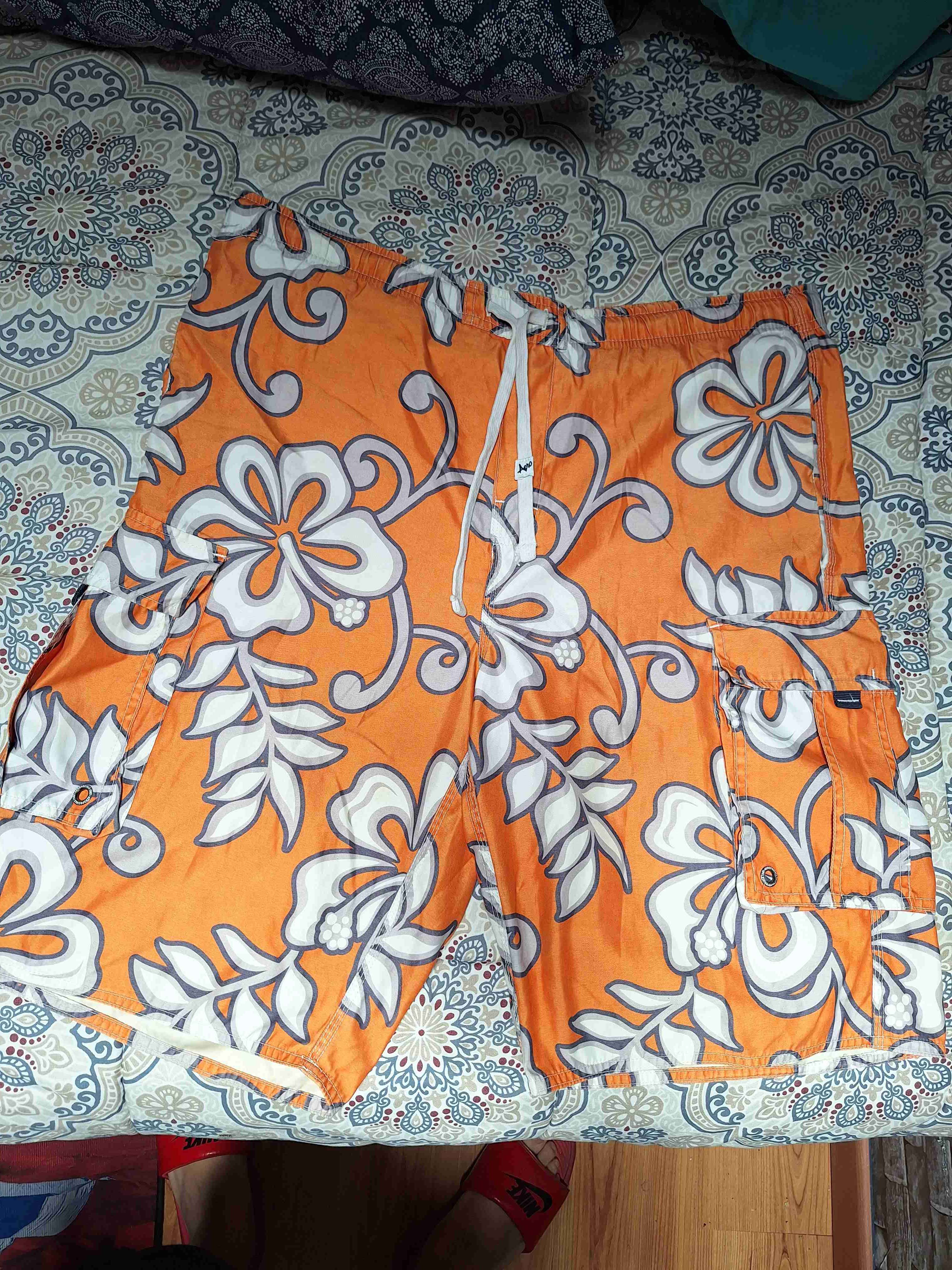 Short Aeropostale naranja con estampado floral - miniatura 2